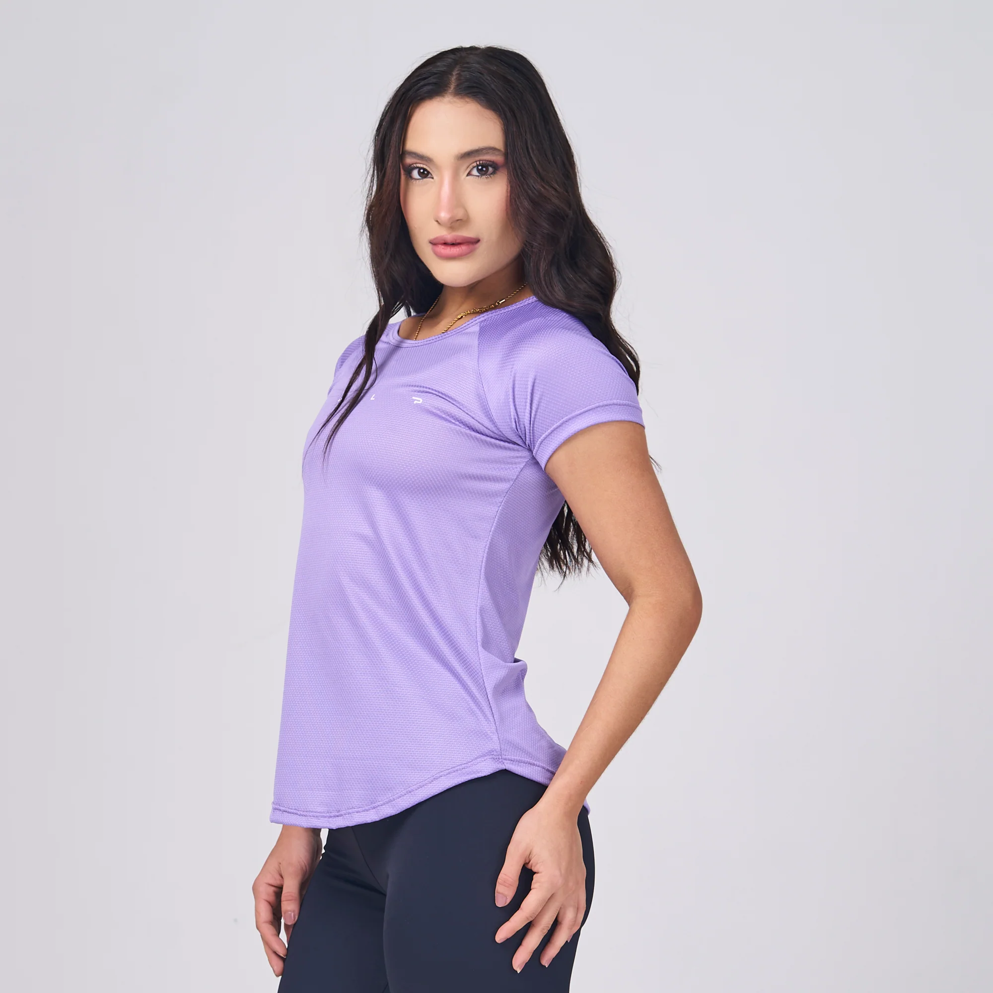 Camiseta Feminina Dry Fit Light Lupus Roxo - Image 3