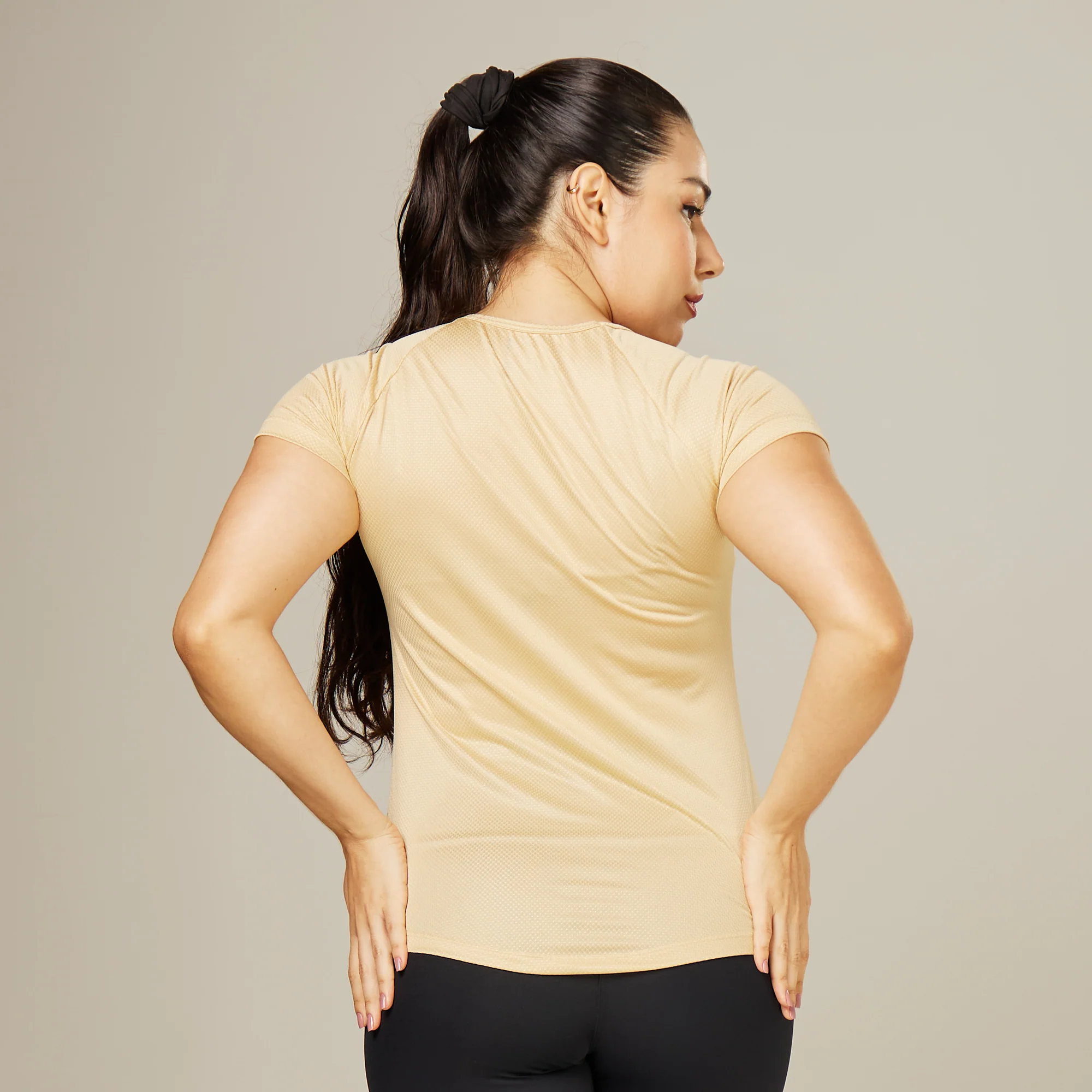 Camiseta Feminina Dry Fit Middle Lupus Areia - Image 5