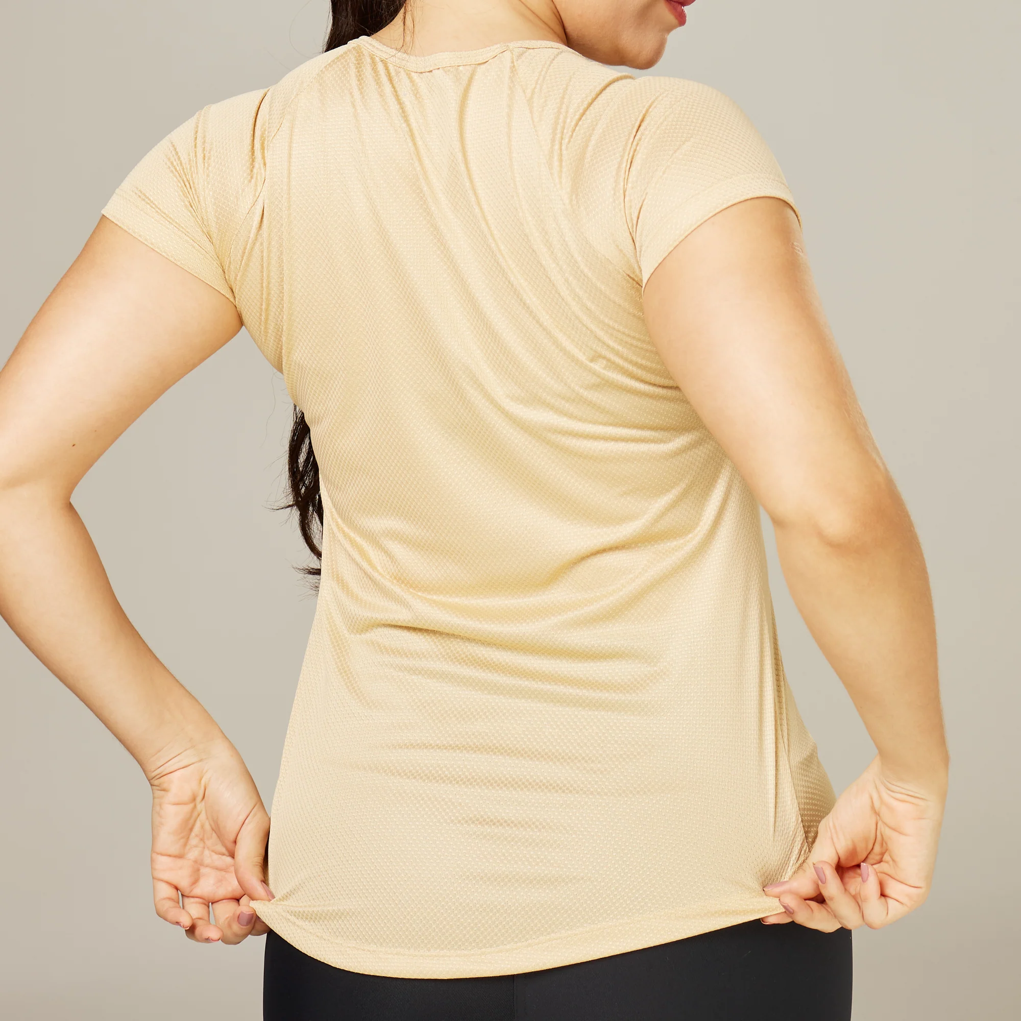 Camiseta Feminina Dry Fit Middle Lupus Areia - Image 6