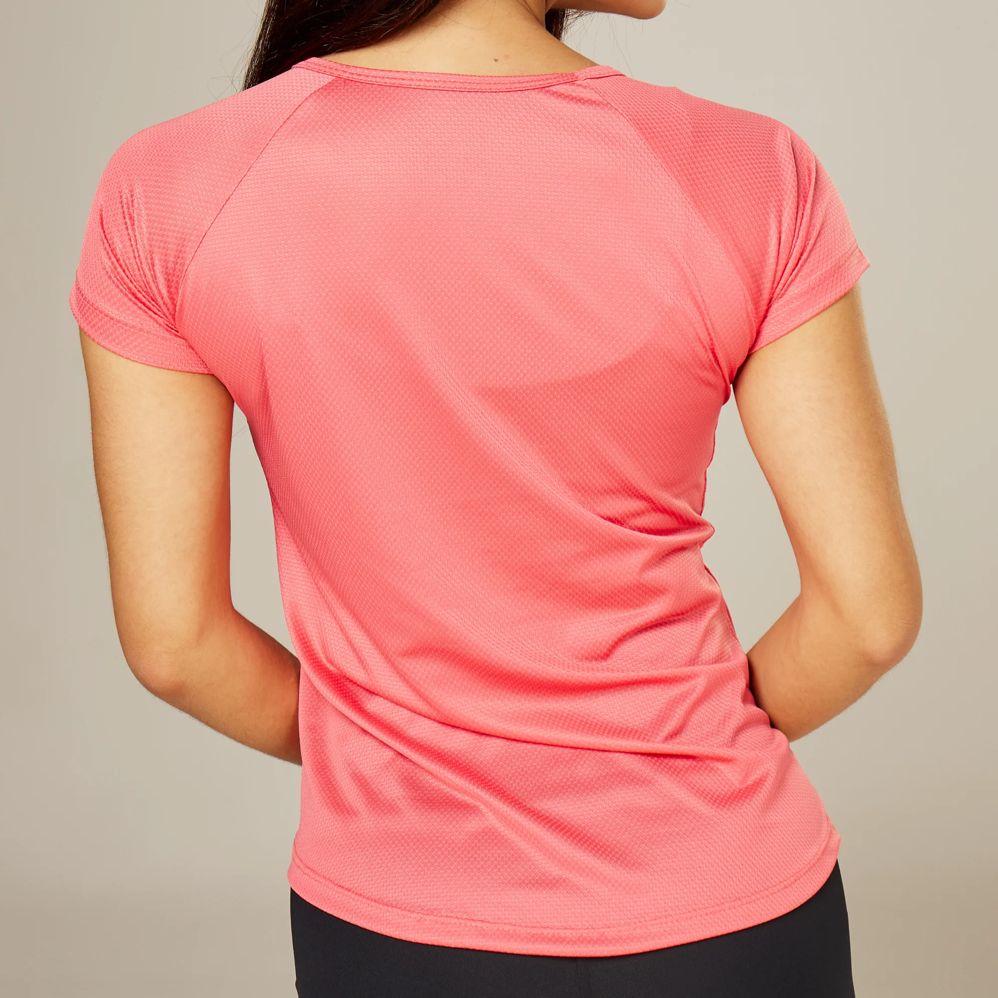 Camiseta Feminina Dry Fit Middle Lupus Rosa Paraiso - Image 6