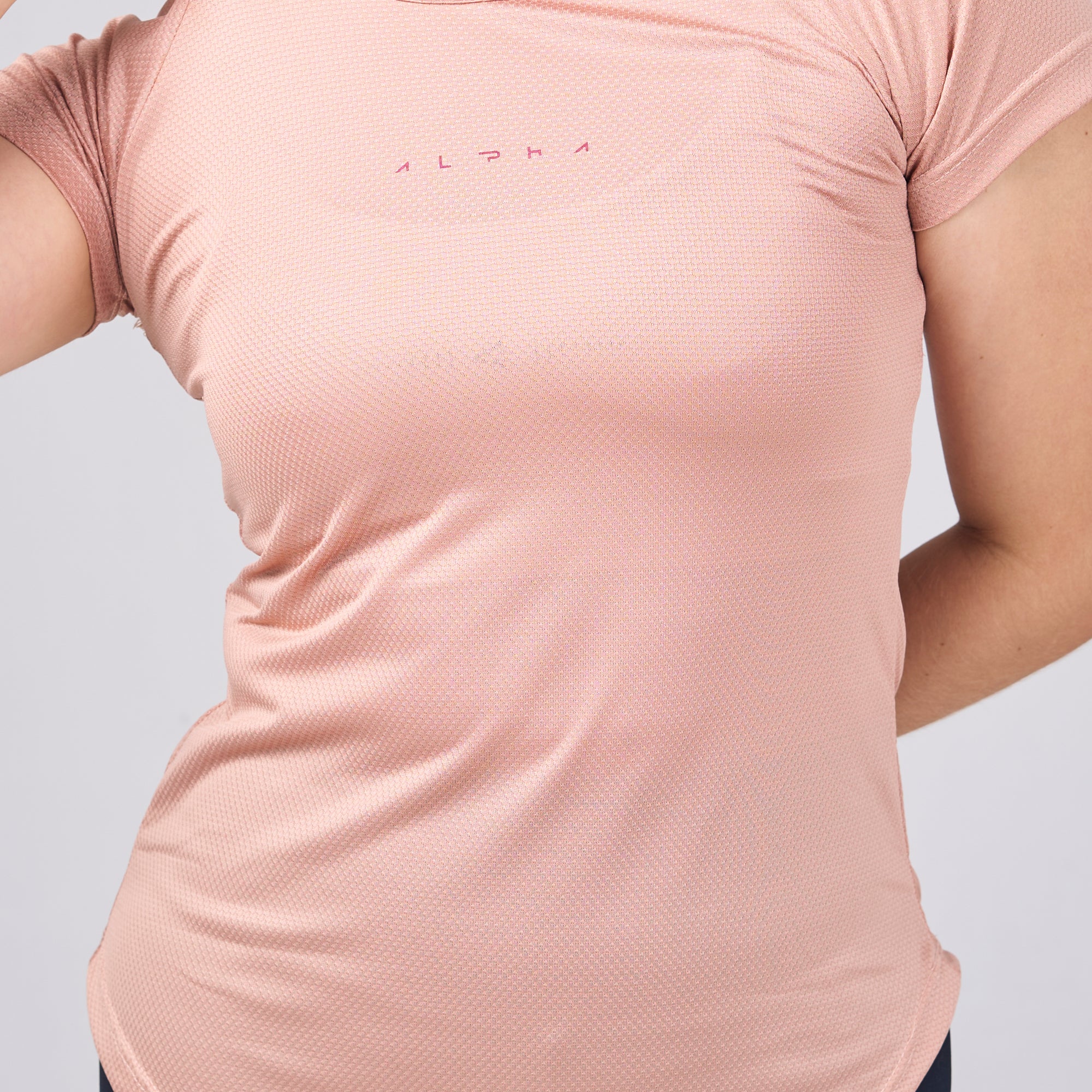 Camiseta Feminina Dry Fit New Horizon Marrom Cappuccino - Image 9