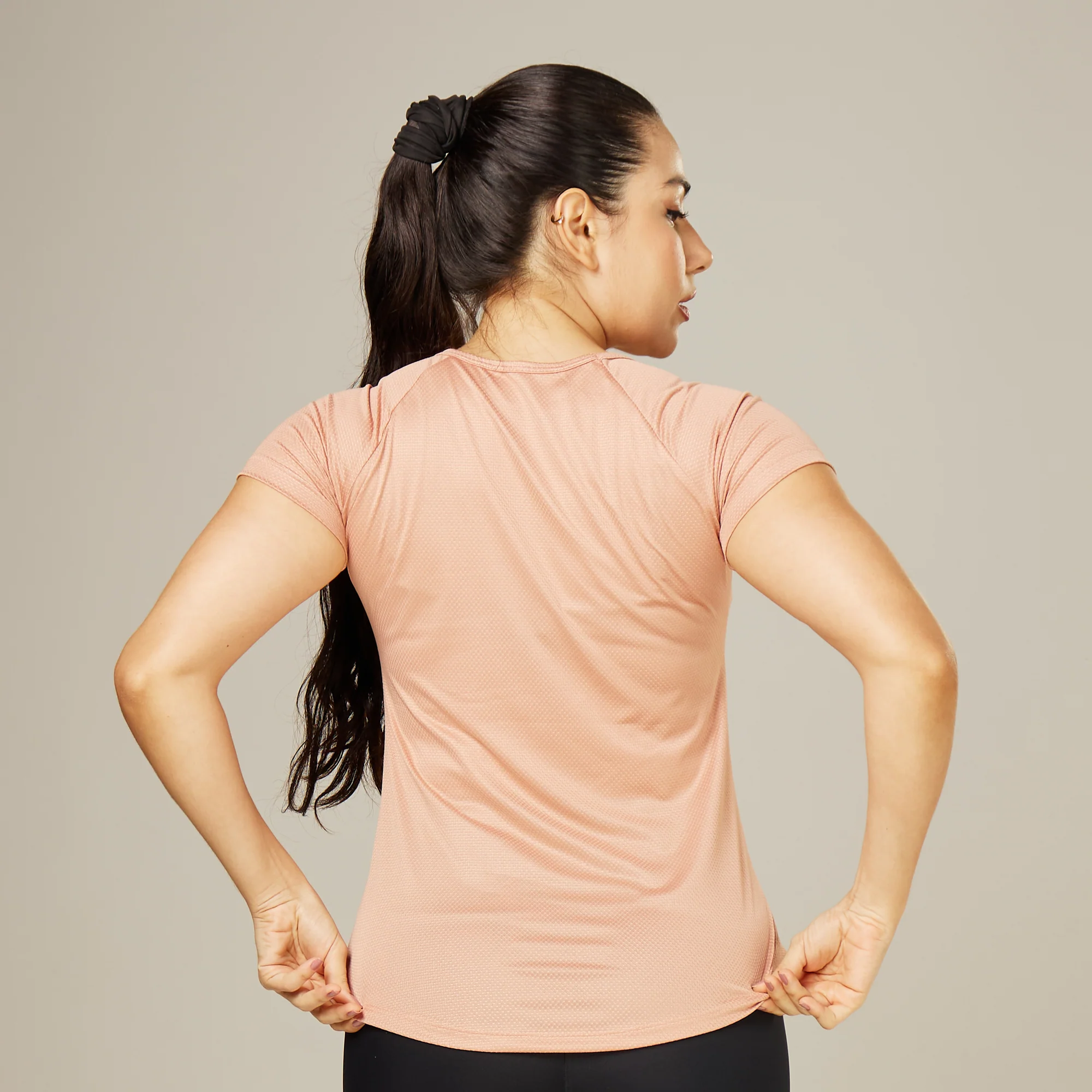 Camiseta Feminina Dry Fit New Lupus Marrom Cappuccino - Image 5