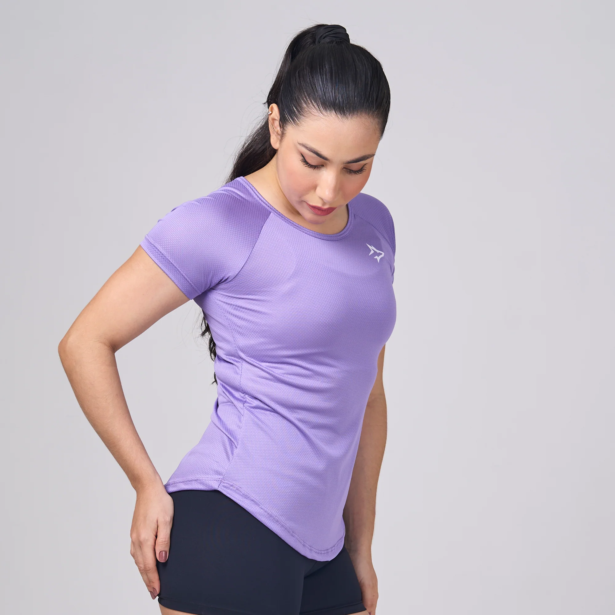 Camiseta Feminina Dry Fit New Lupus Roxo - Image 5