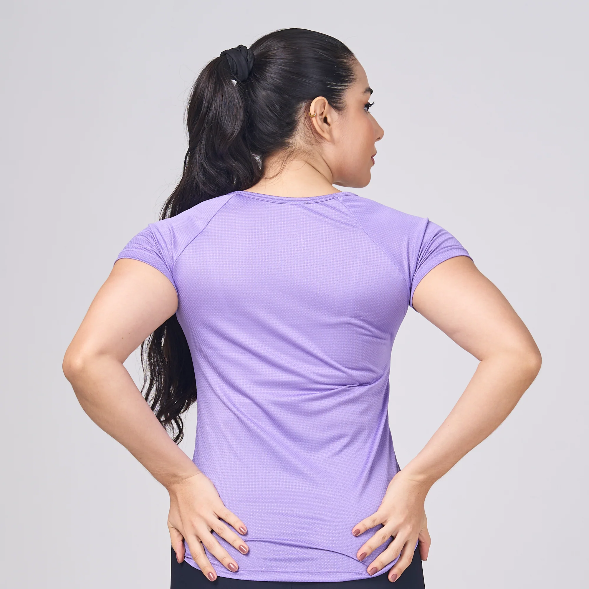 Camiseta Feminina Dry Fit New Tenacity Roxo - Image 7