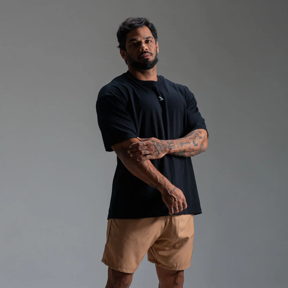 Camiseta Oversized Heavy Preto - Image 5