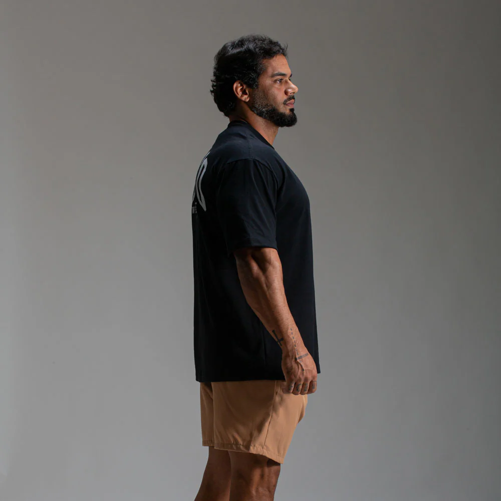 Camiseta Oversized Heavy Preto - Image 6