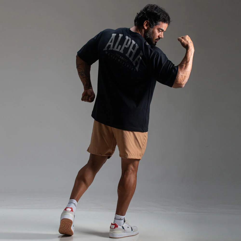 Camiseta Oversized Heavy Preto - Image 7