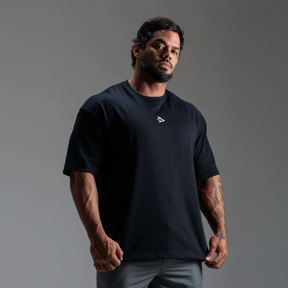 Camiseta Oversized Hero Preto - Image 6