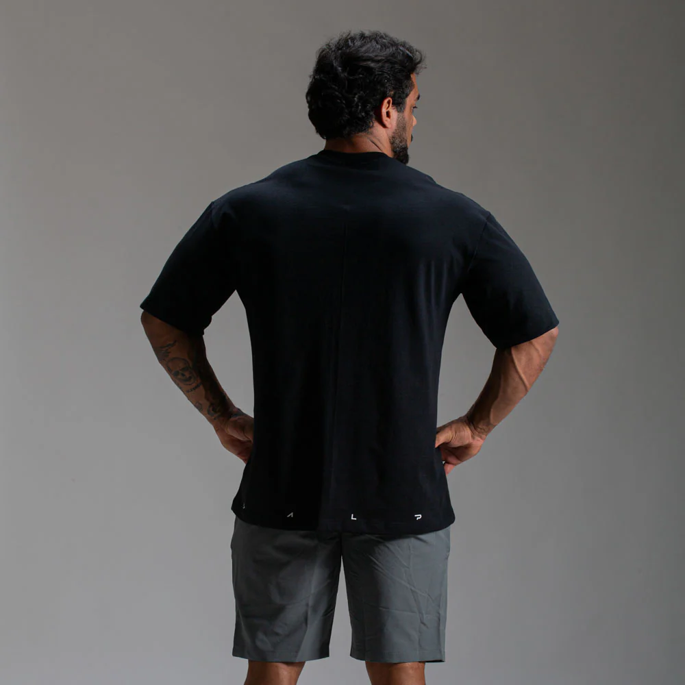 Camiseta Oversized Hero Preto - Image 8