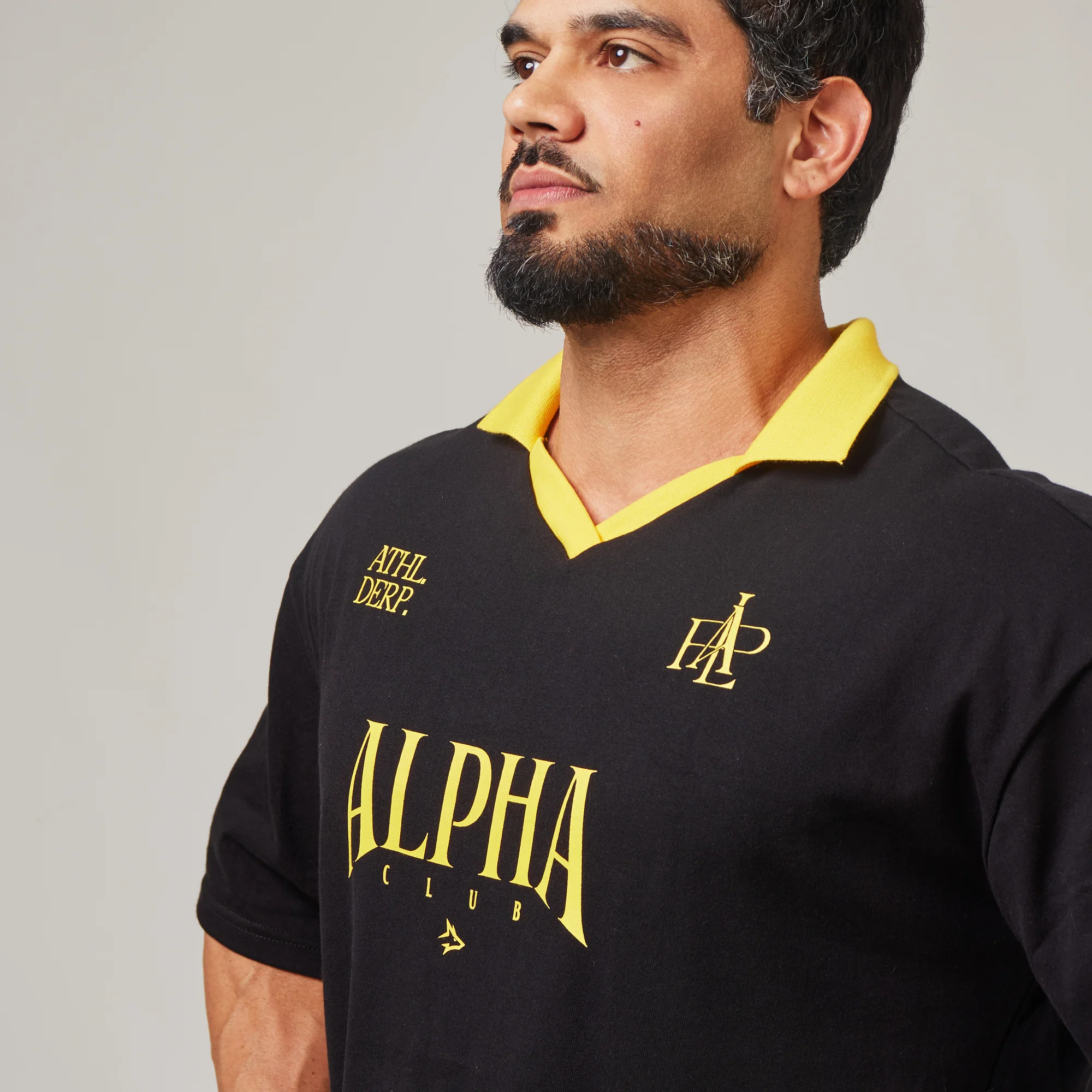 Camiseta Oversized Alpha Club Preto - Image 4
