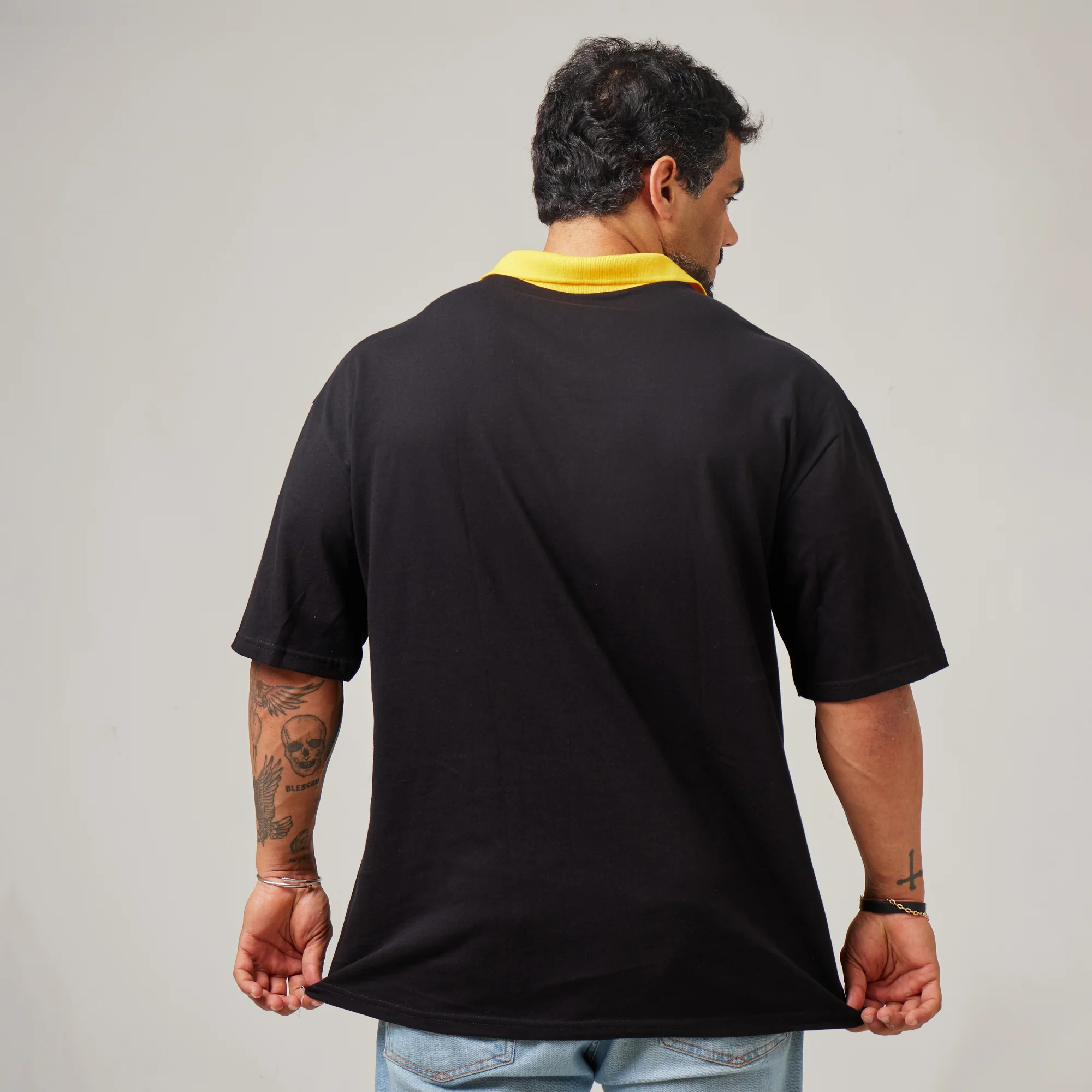 Camiseta Oversized Alpha Club Preto - Image 5