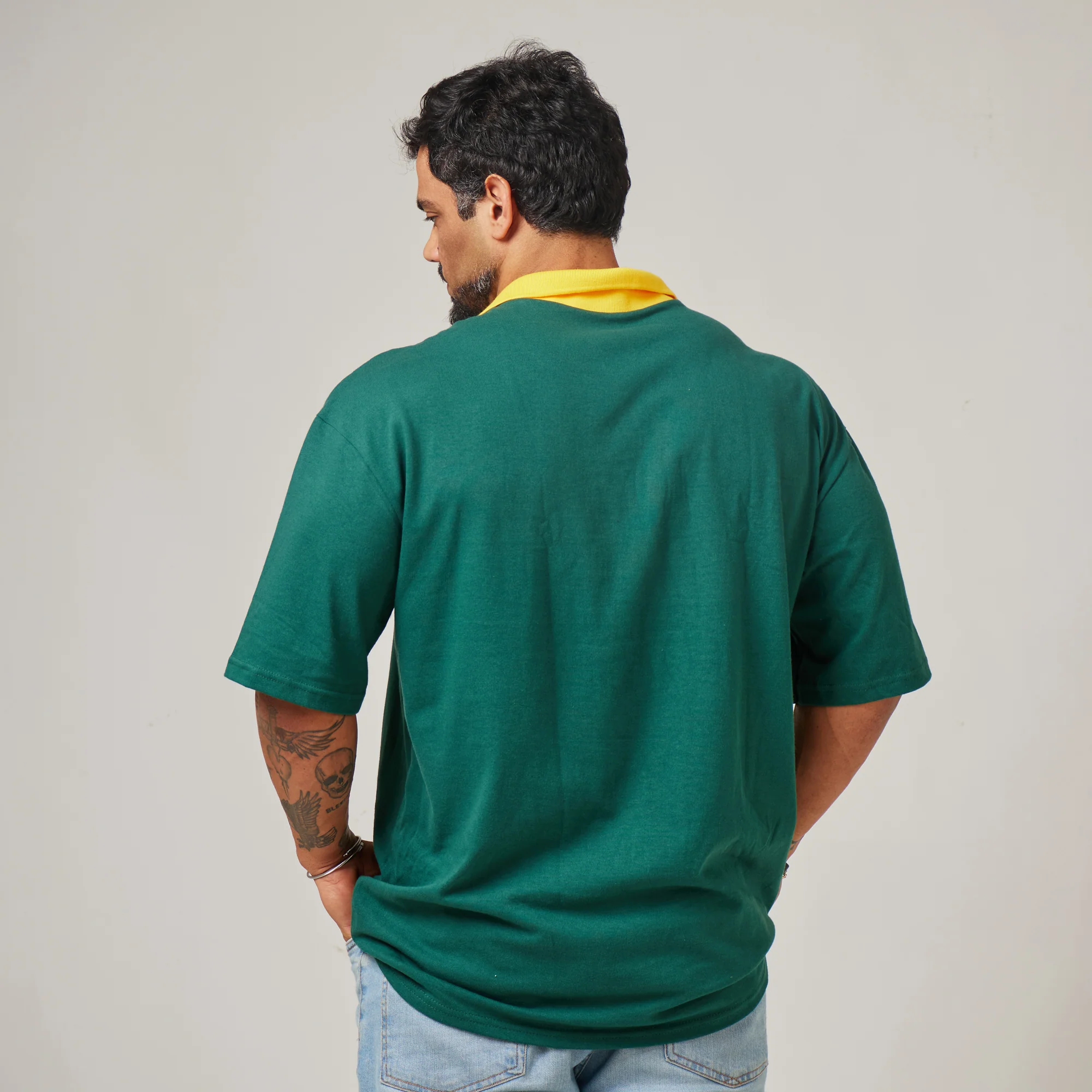 Camiseta Oversized Alpha Club Verde Bandeira - Image 5