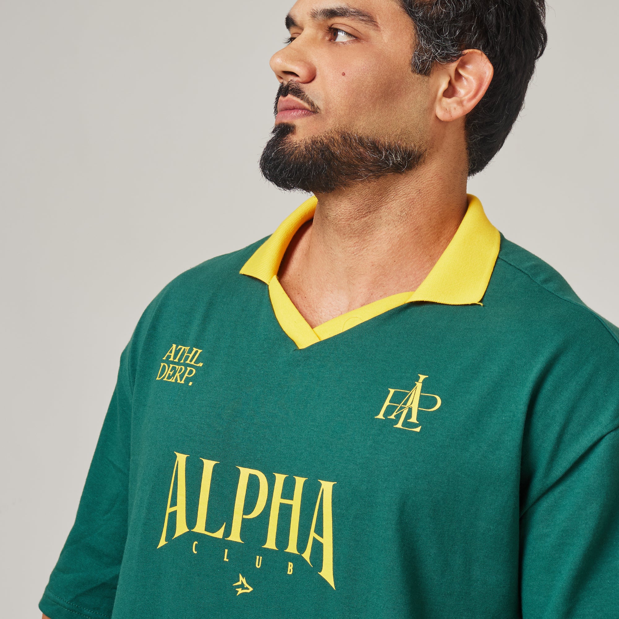 Camiseta Oversized Alpha Club Verde Bandeira - Image 8