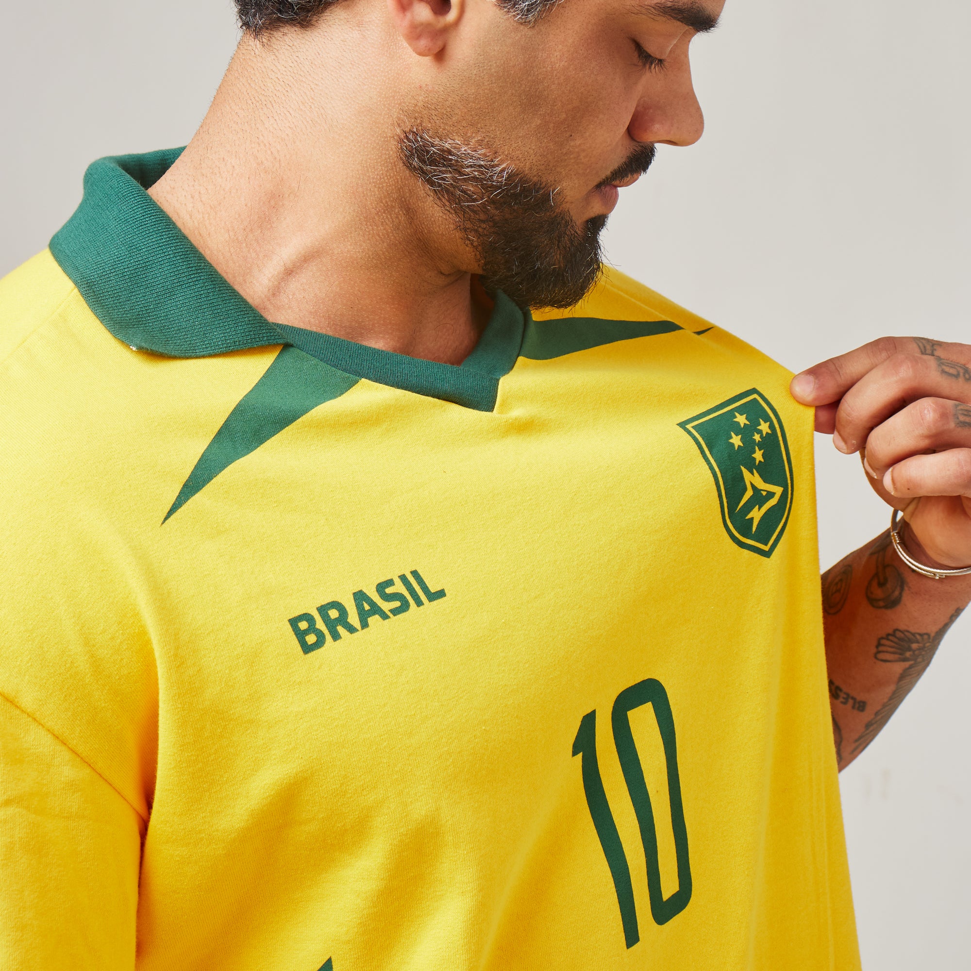 Camiseta Oversized Conquista Amarelo Clássico - Image 2