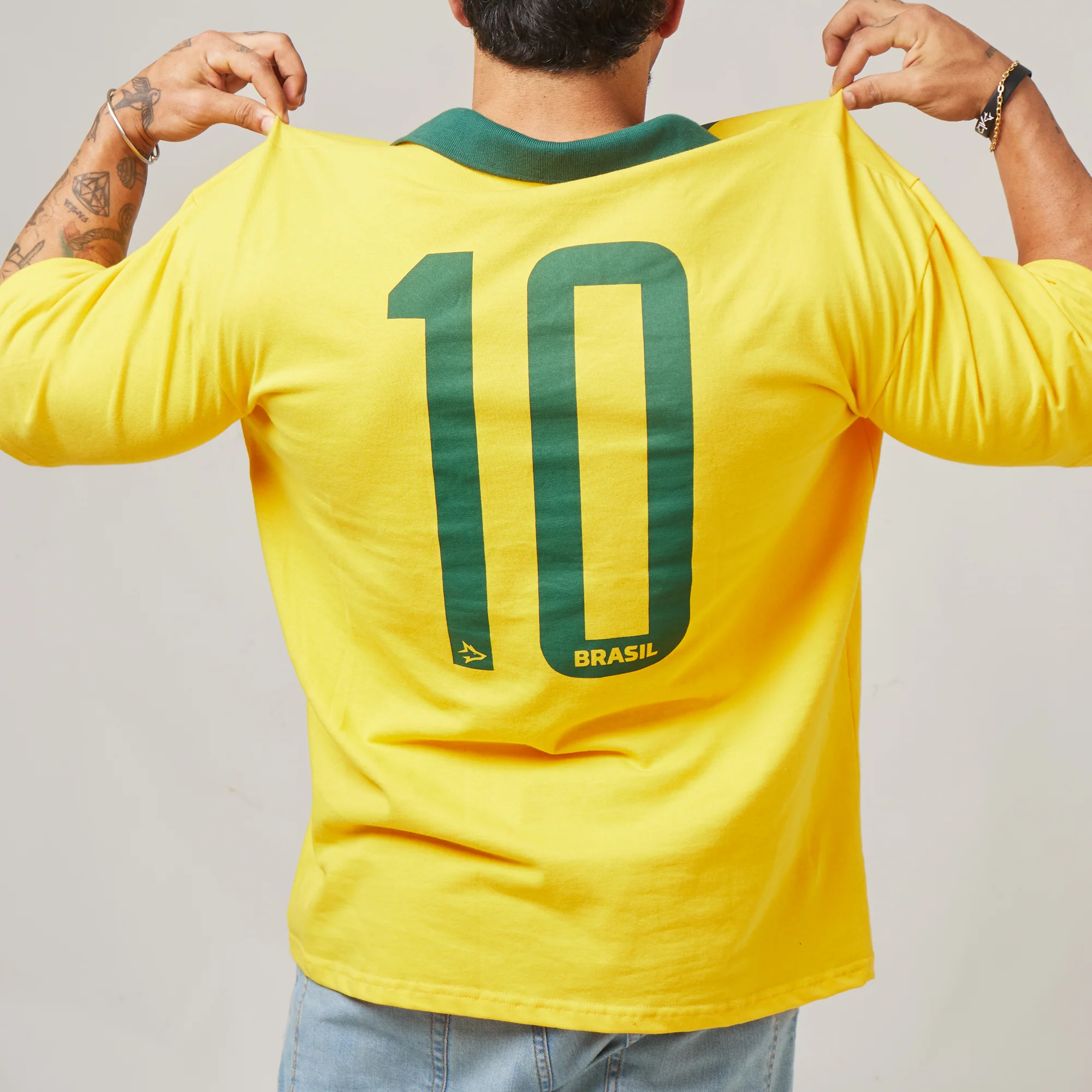 Camiseta Oversized Conquista Amarelo Clássico - Image 4