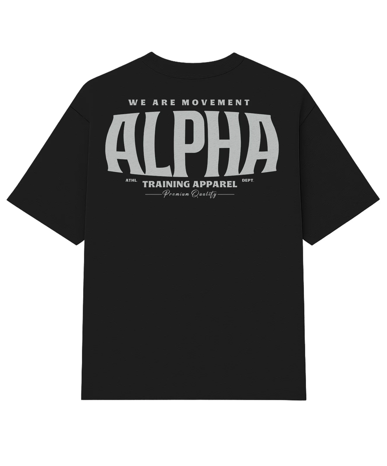 Camiseta Oversized Hard Preto