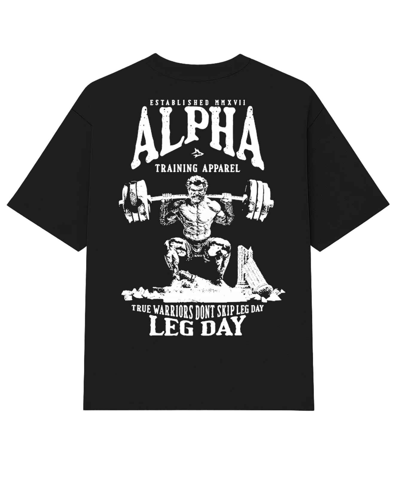 VINCULO | CAMISETA OVERSIZED LEG DAY - Image 2