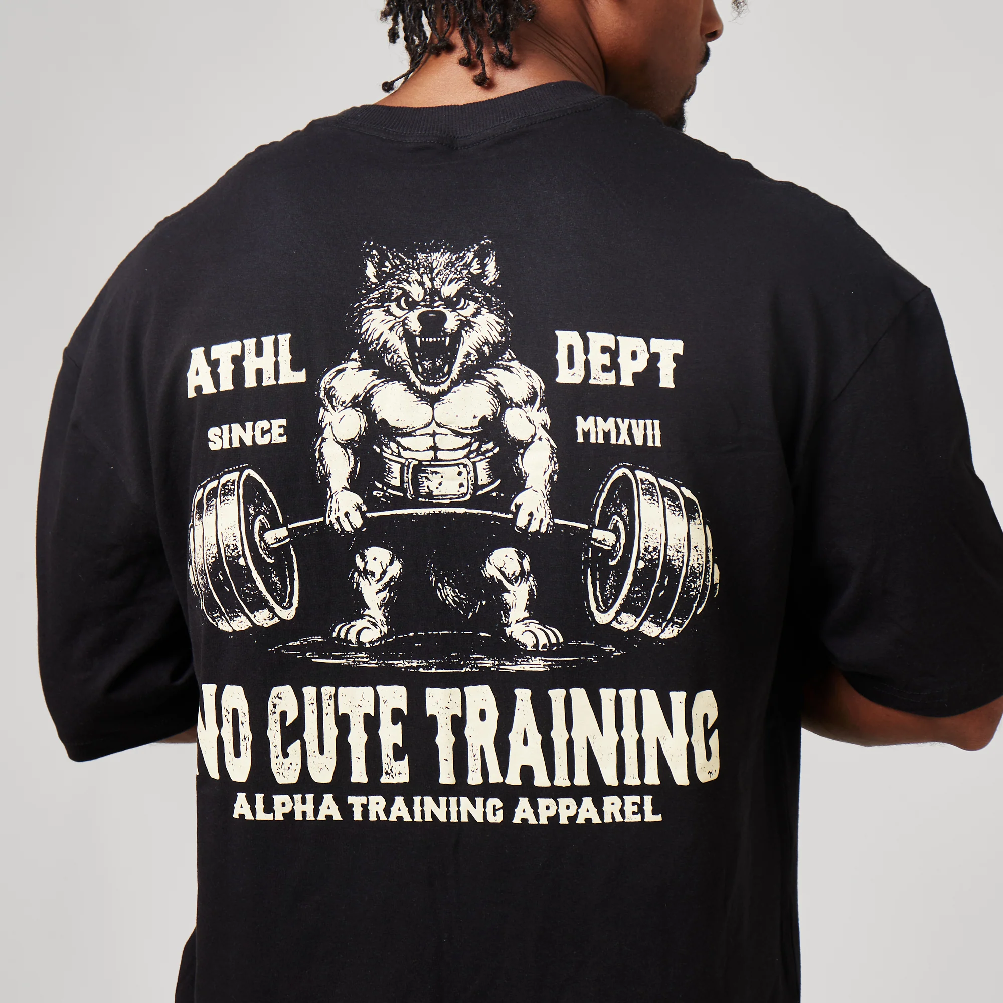 Camiseta Oversized No Cute Preto - Image 4