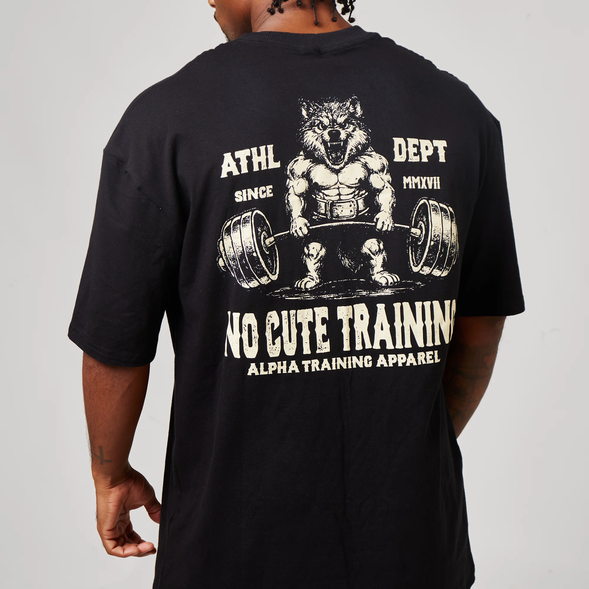 Camiseta Oversized No Cute Preto - Image 8