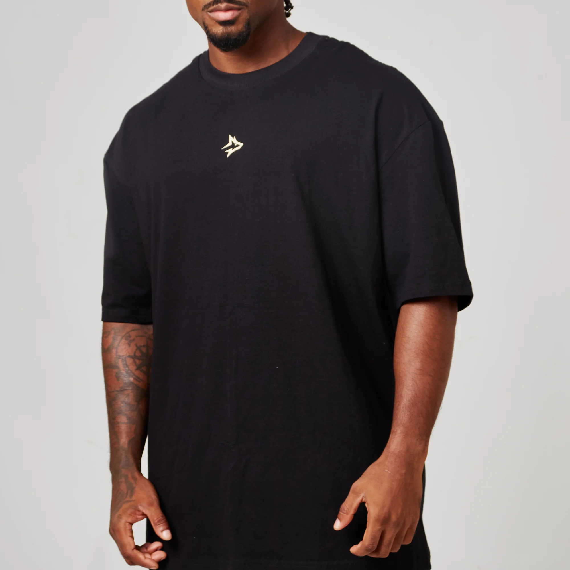 Camiseta Oversized No Cute Preto - Image 9