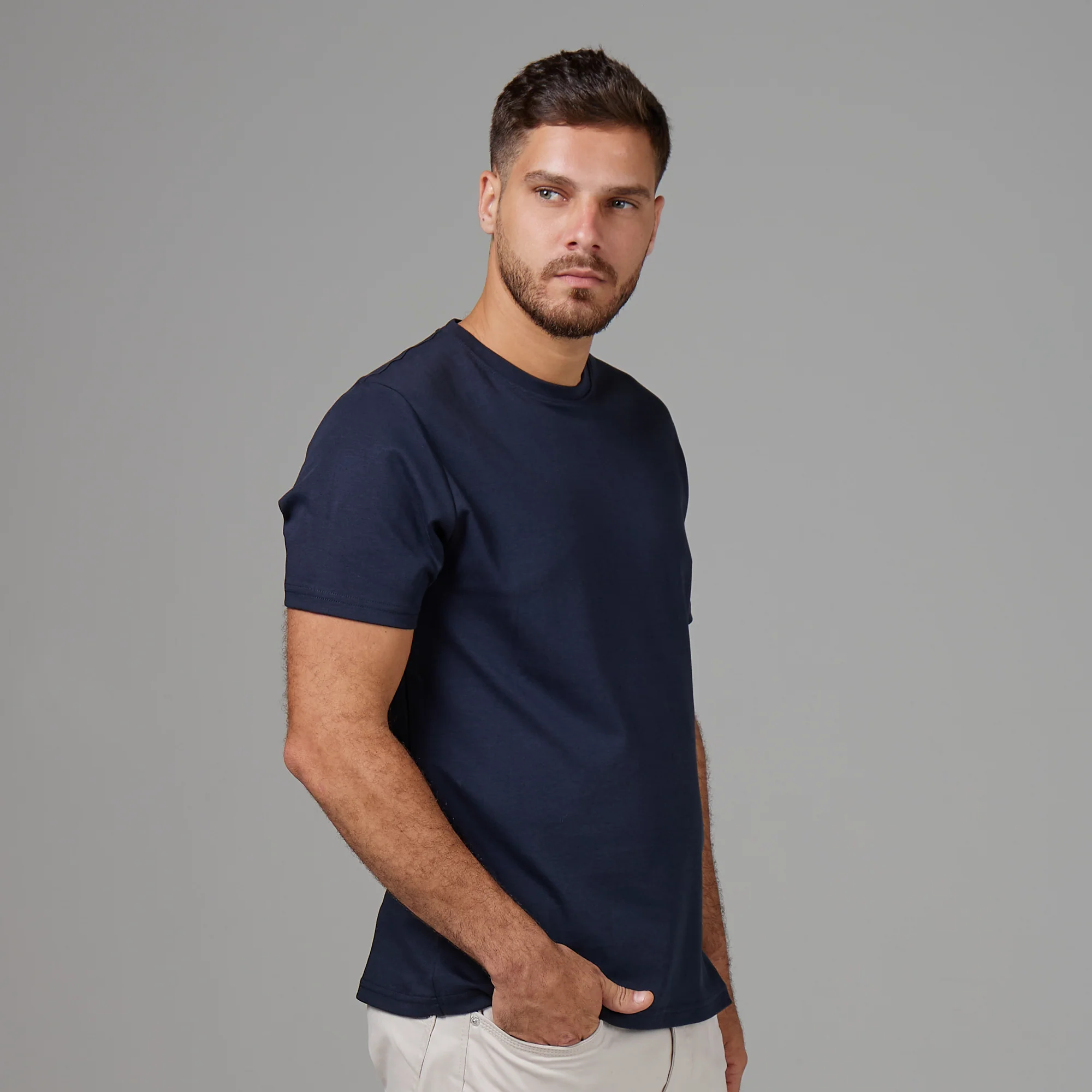 Camiseta Pima Lupus Marinho - Image 7