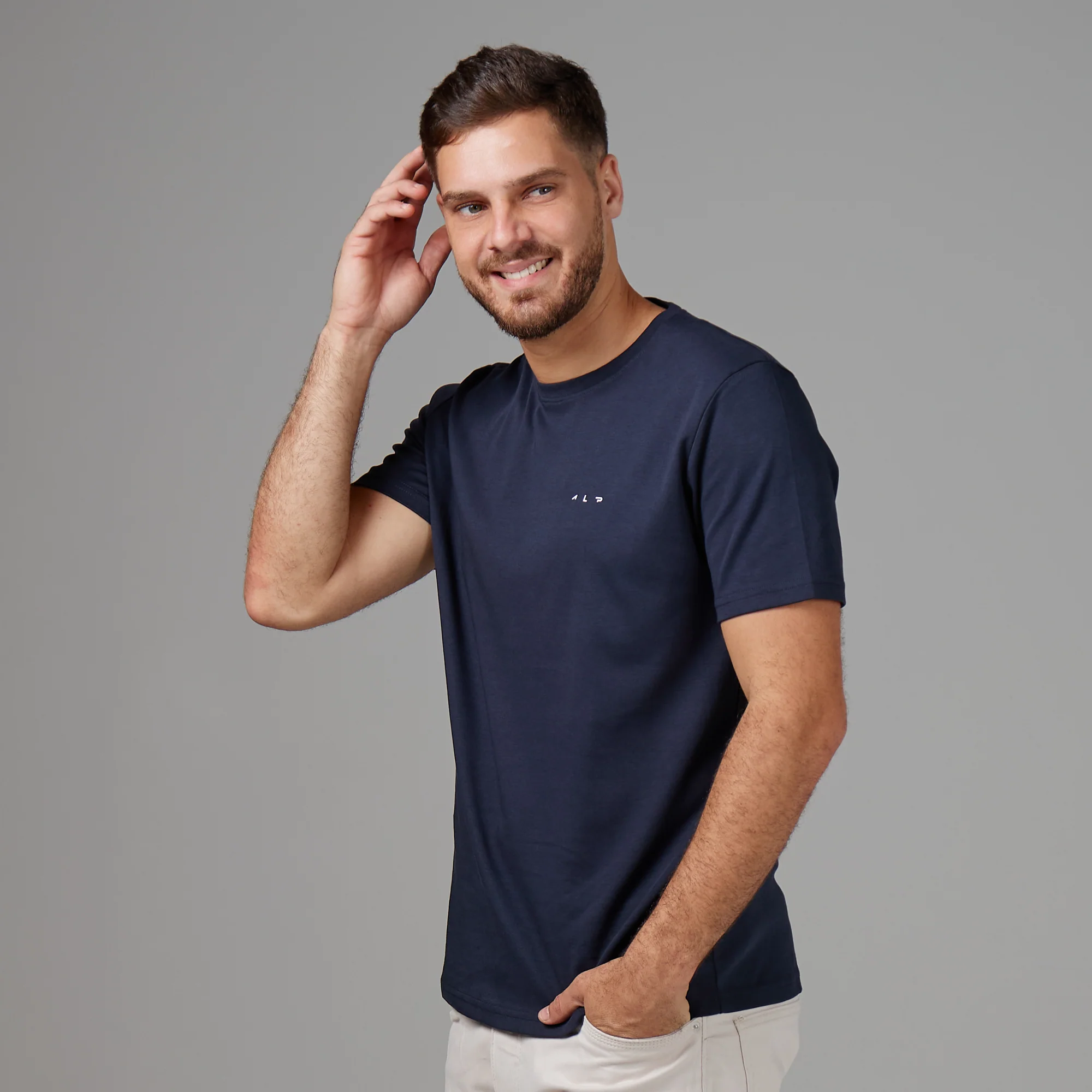 Camiseta Pima Urban Marinho - Image 3