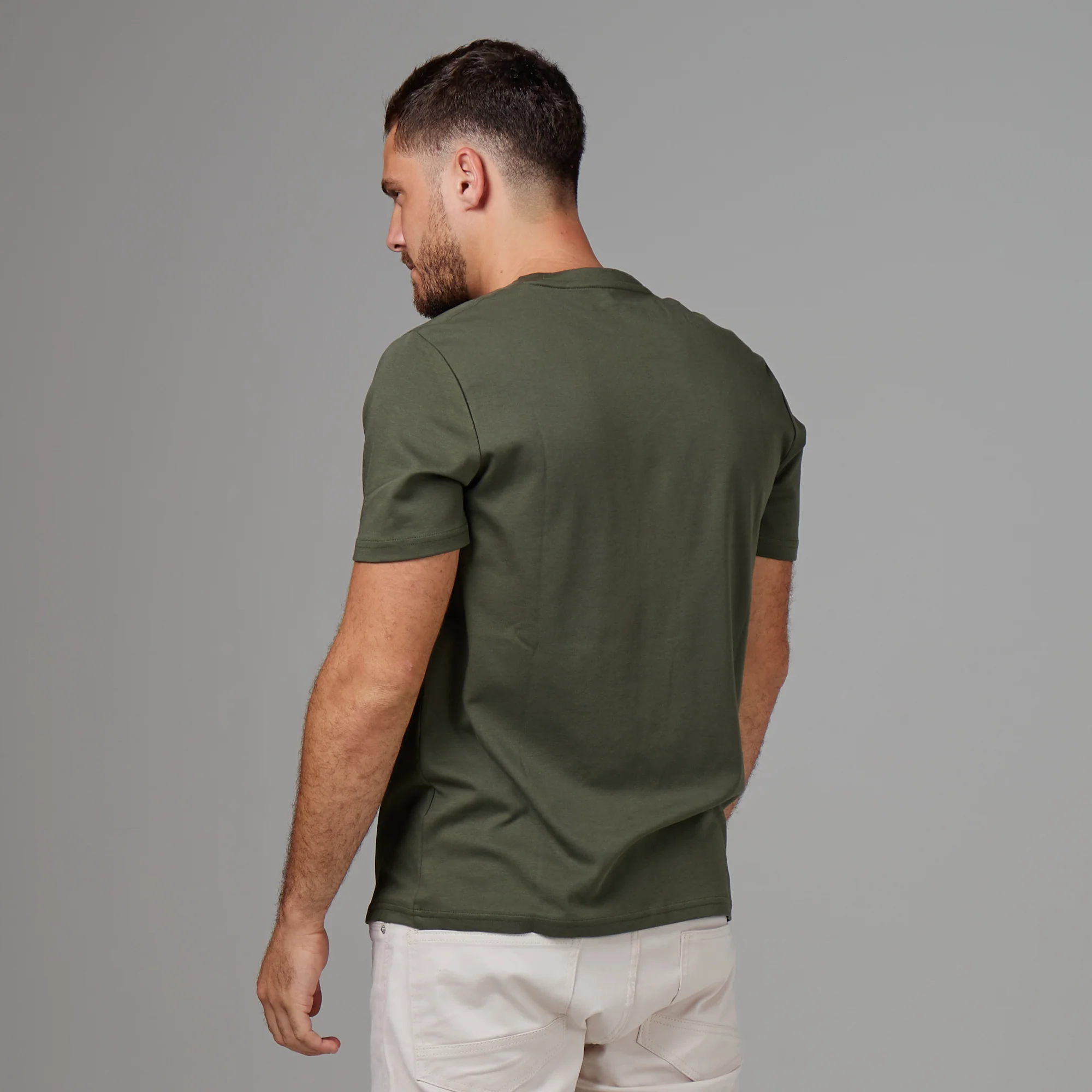 Camiseta Pima Urban Verde - Image 3