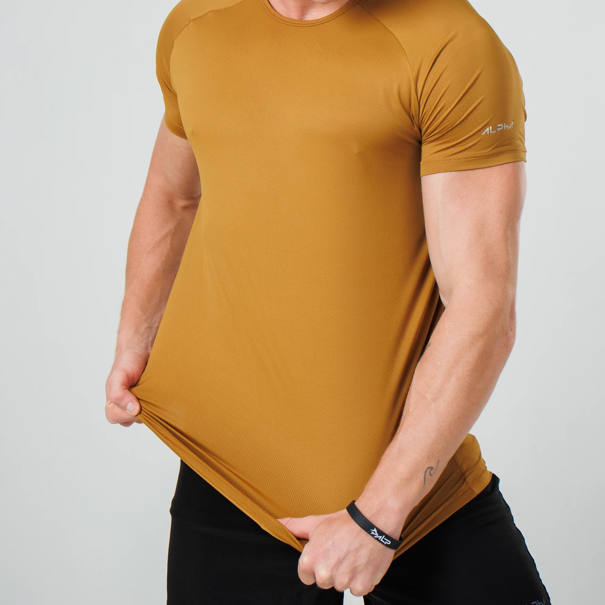 Camiseta Poliamida Arm Fluid Âmbar - Image 8