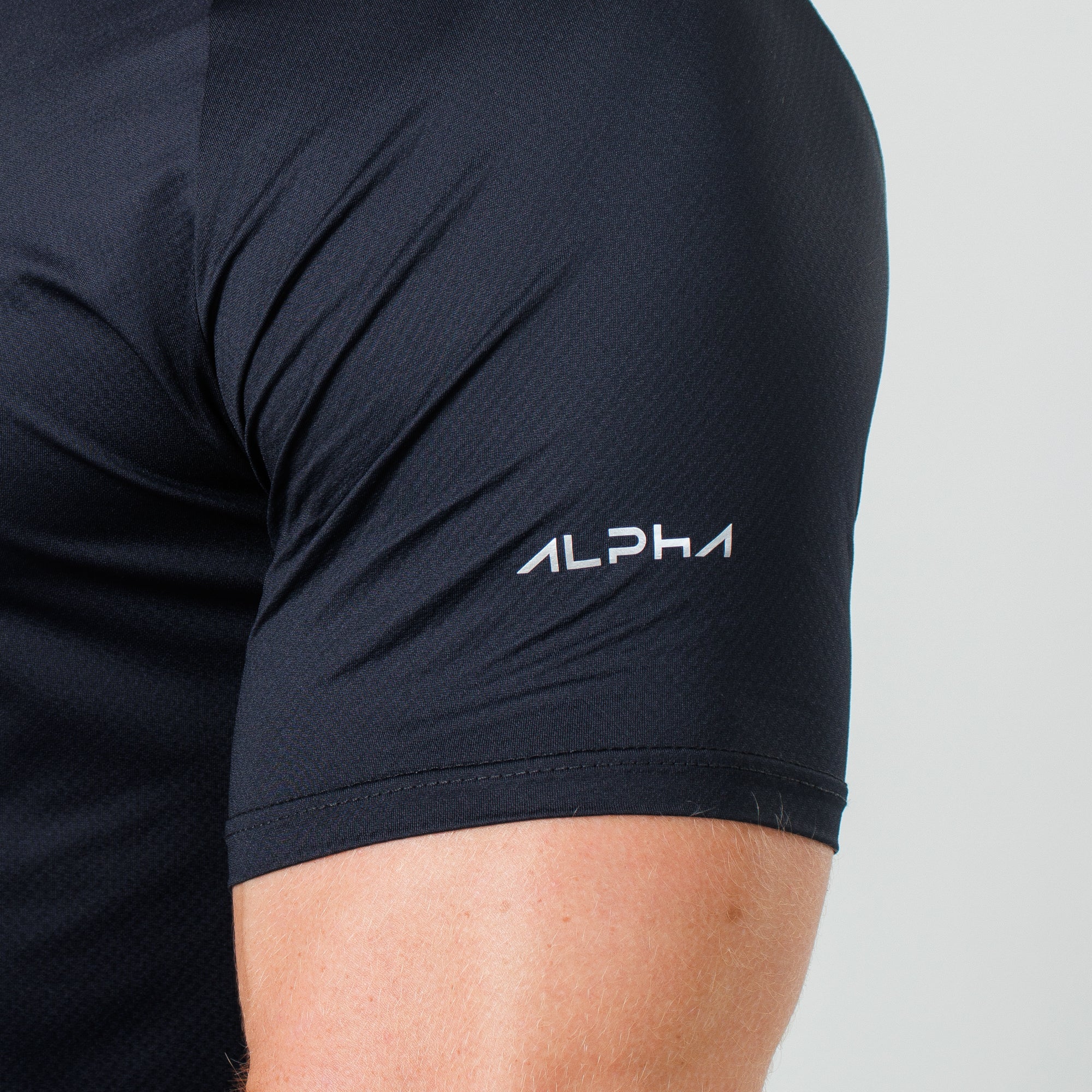 Camiseta Poliamida Arm Fluid Preto - Image 2