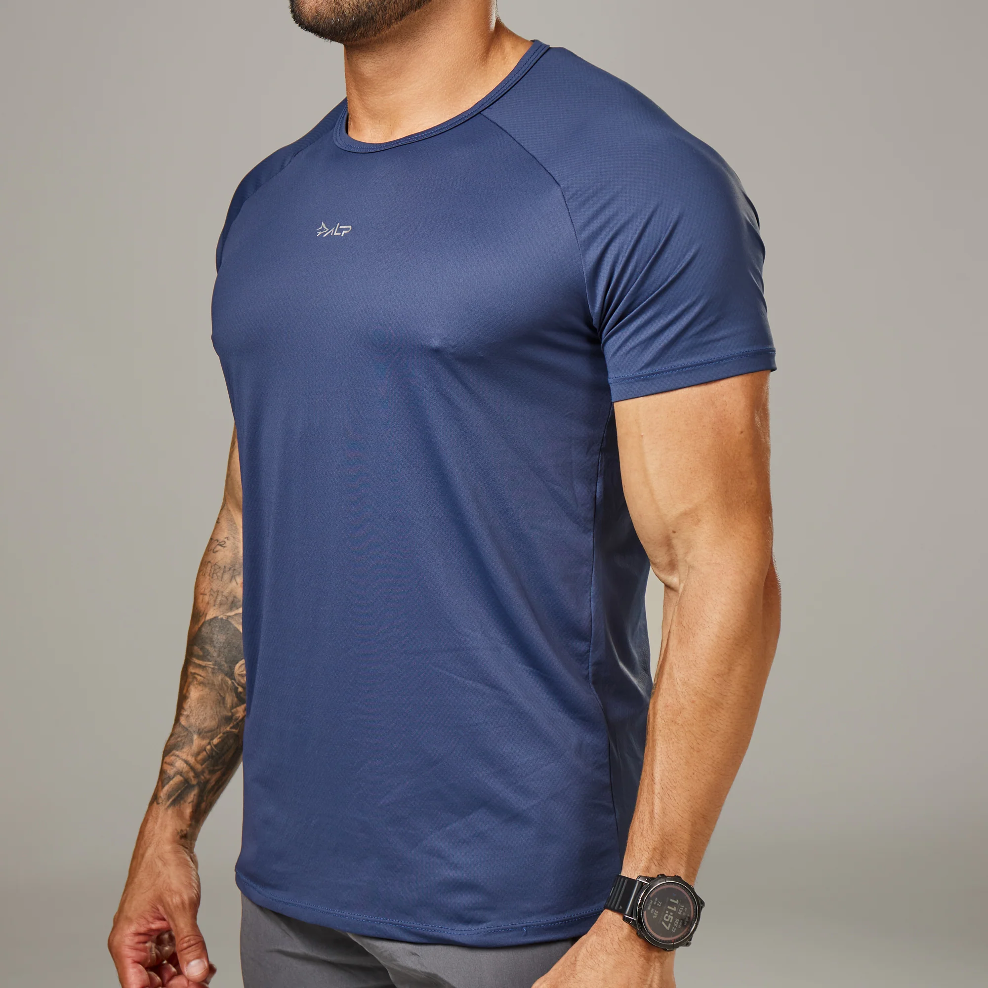 Camiseta Poliamida New Tenacity Marinho - Image 4