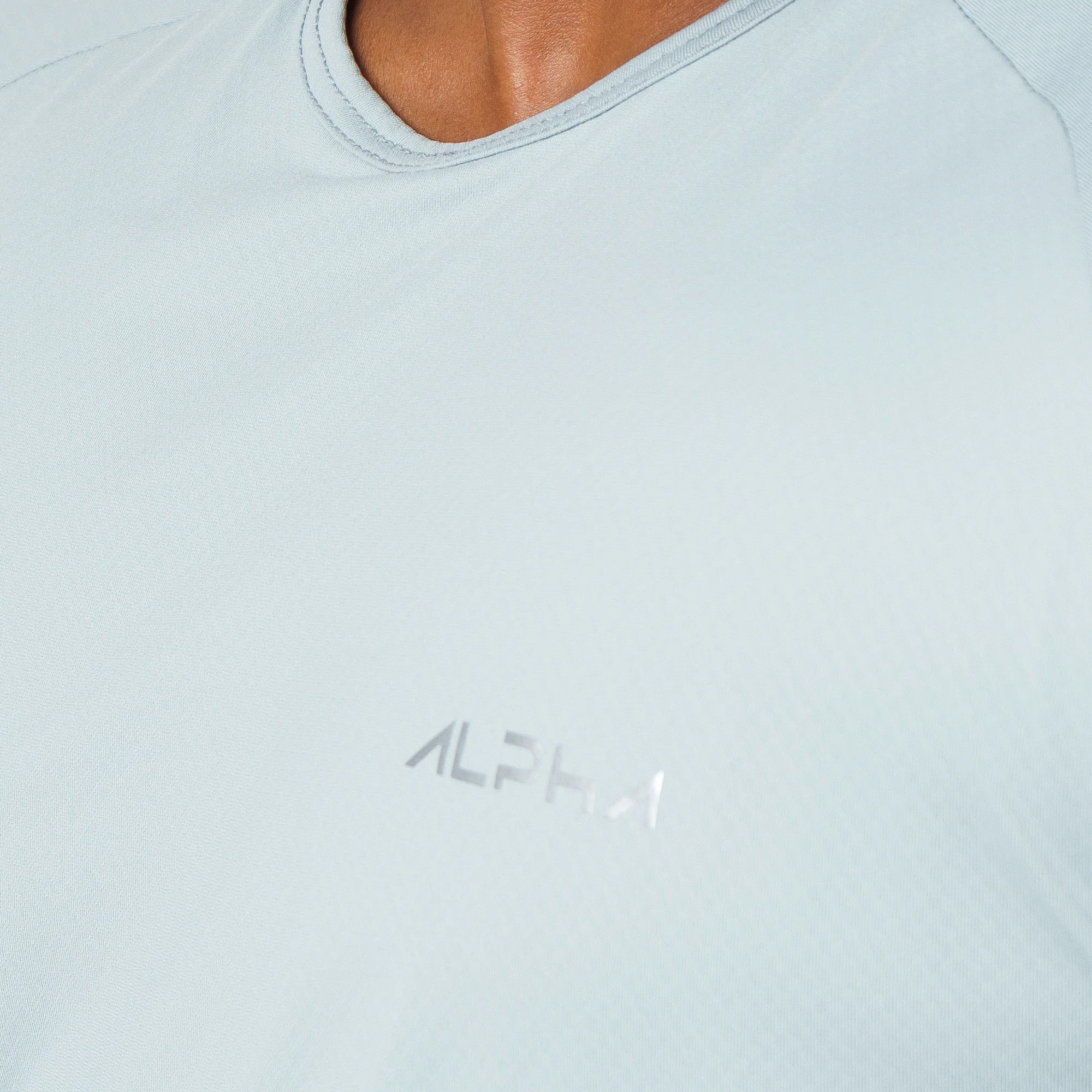 Camiseta Poliamida Thermo Fluid Cinza Gelo - Image 2