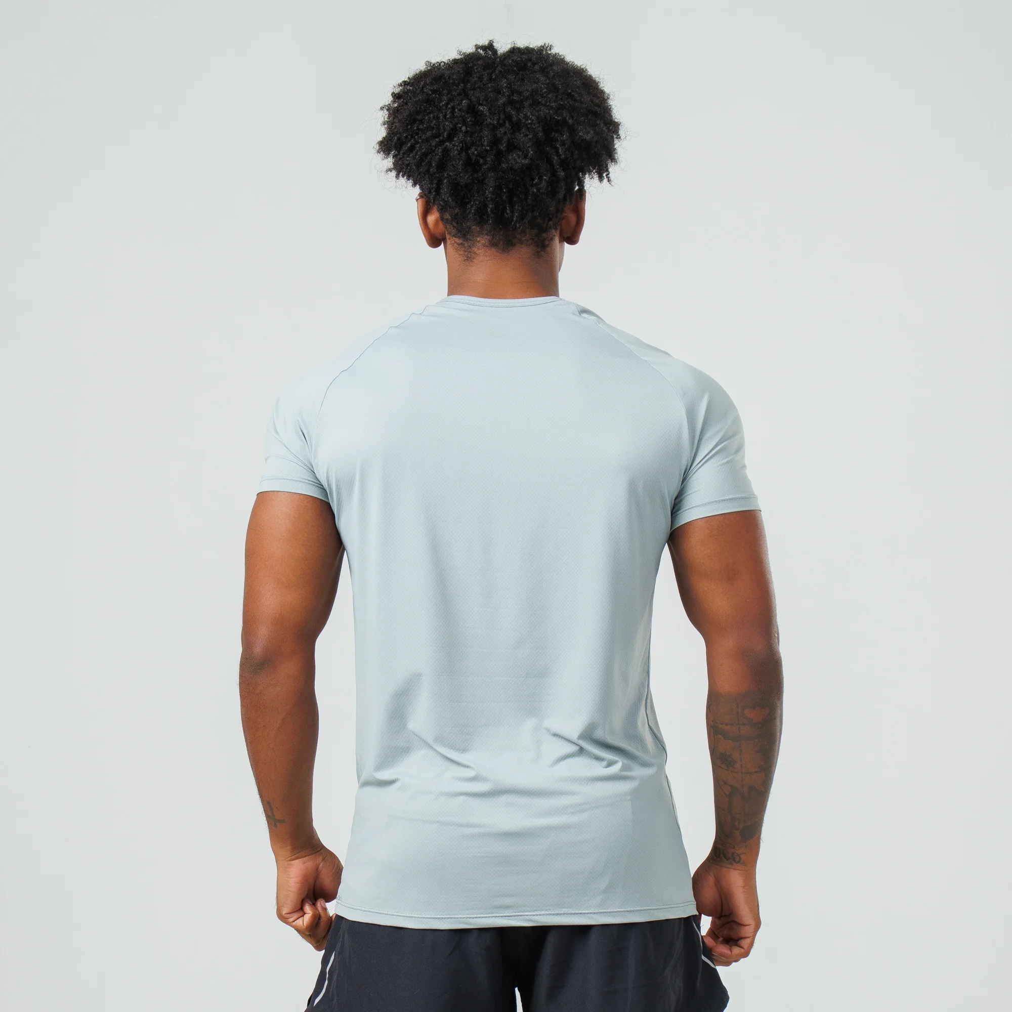 Camiseta Poliamida Thermo Fluid Cinza Gelo - Image 5