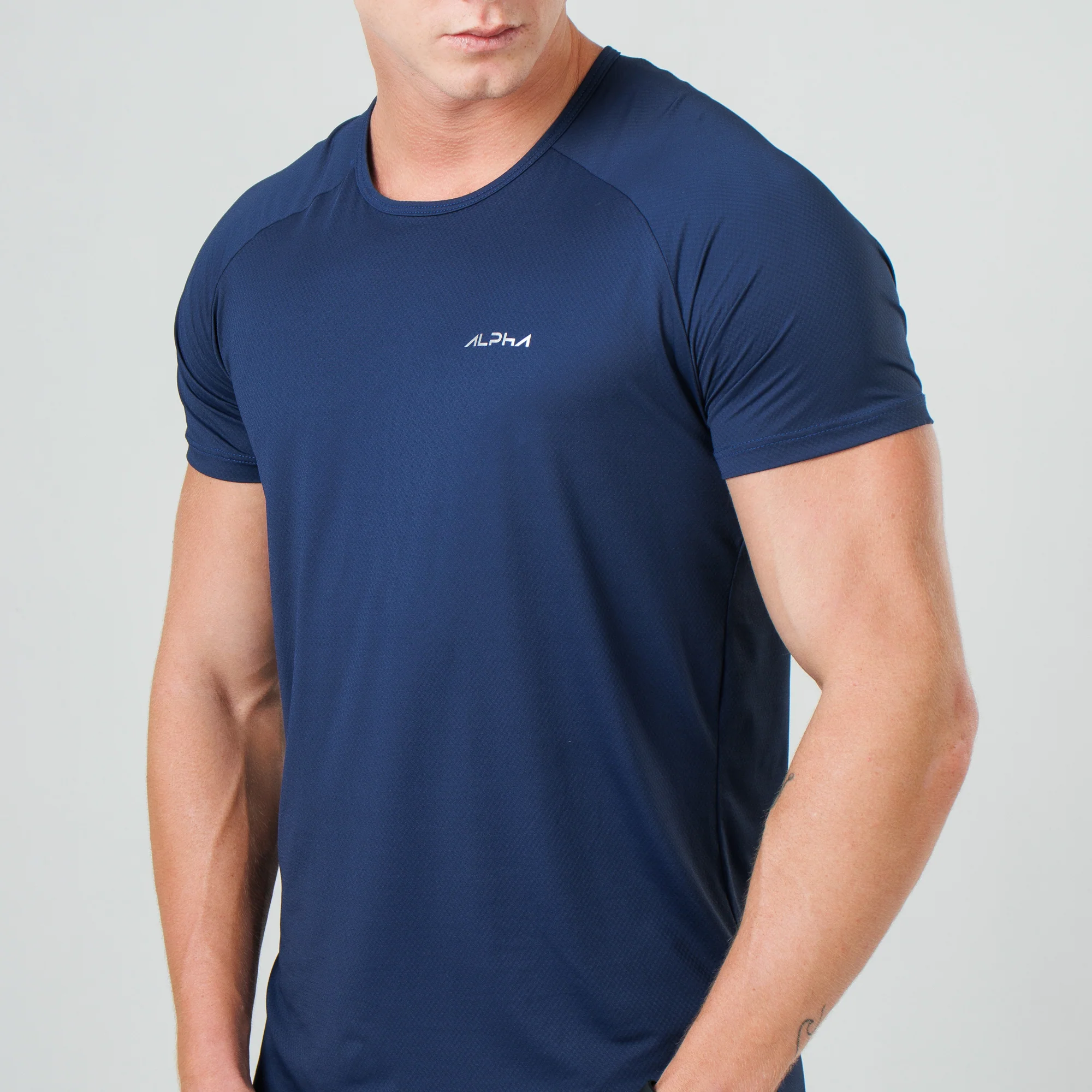 Camiseta Poliamida Thermo Fluid Marinho - Image 4