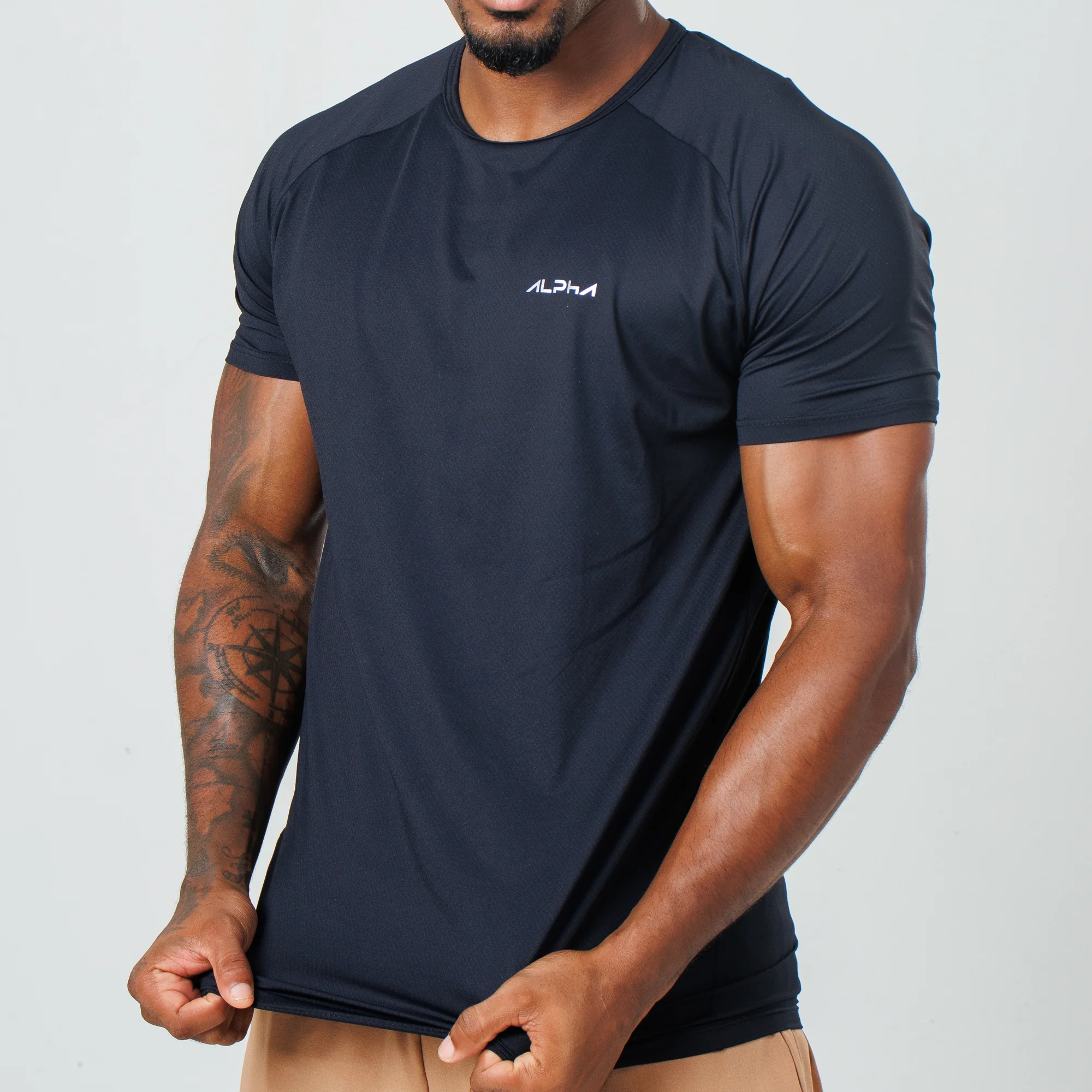 Camiseta Poliamida Thermo Fluid Preto - Image 4