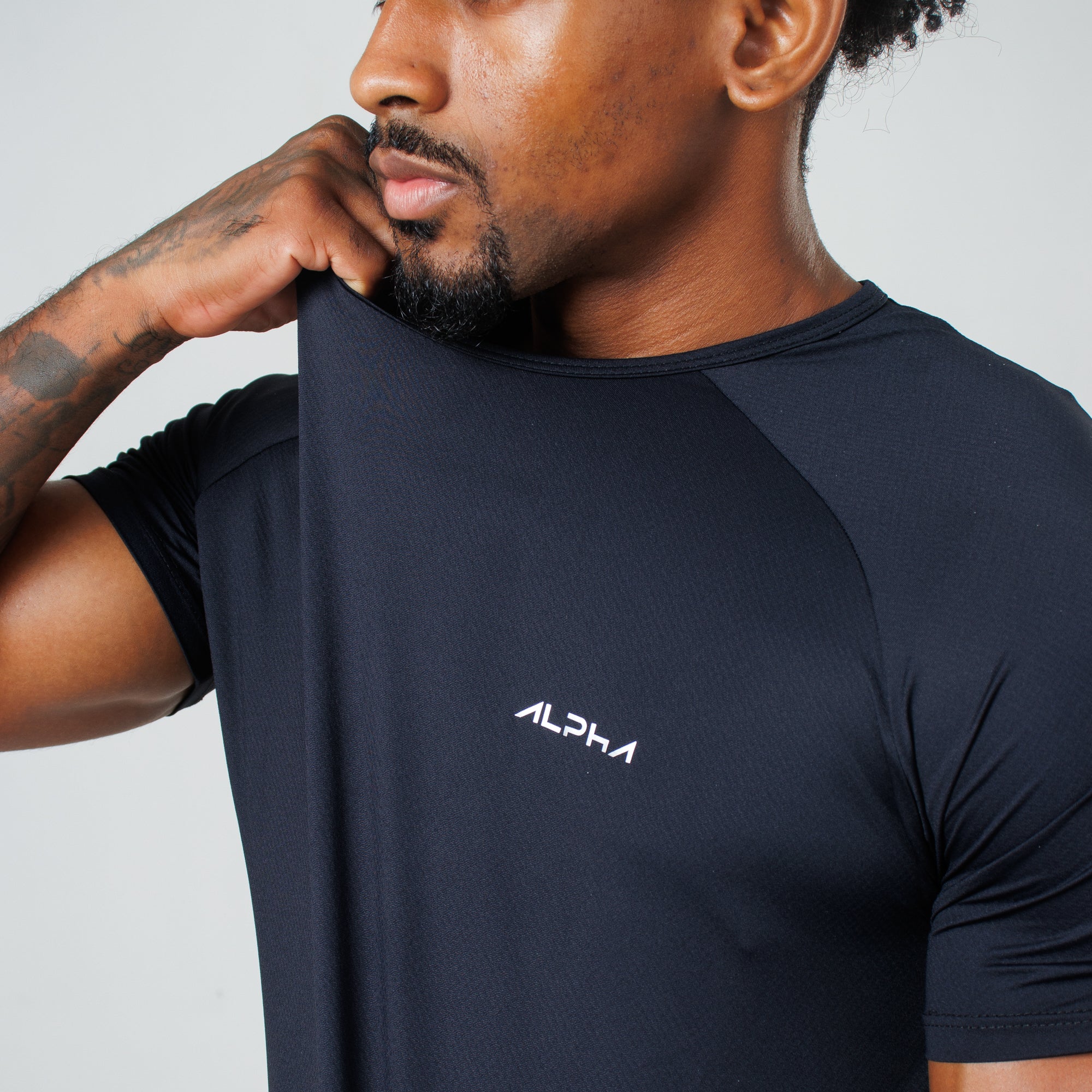 Camiseta Poliamida Thermo Fluid Preto - Image 7