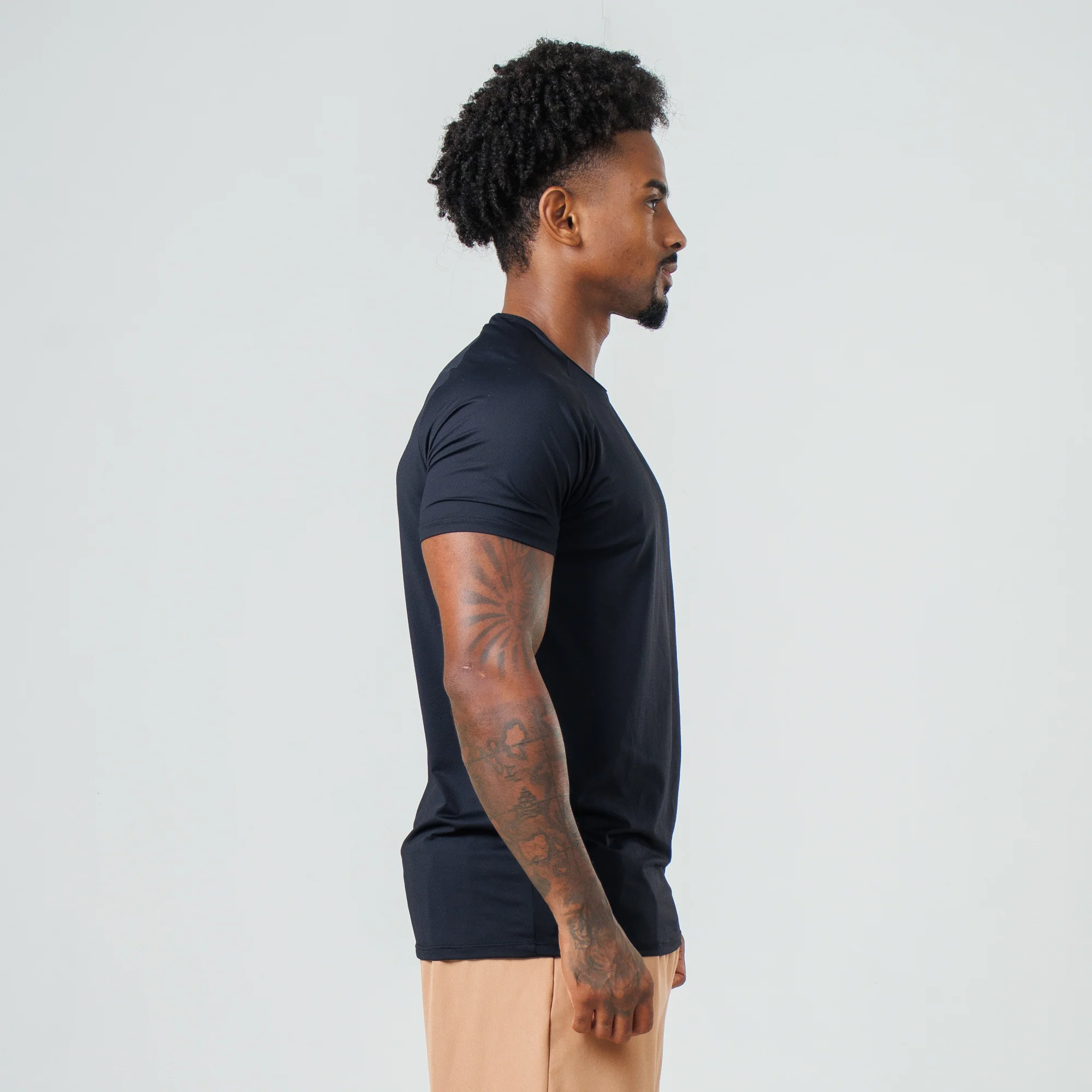 Camiseta Poliamida Thermo Fluid Preto - Image 9