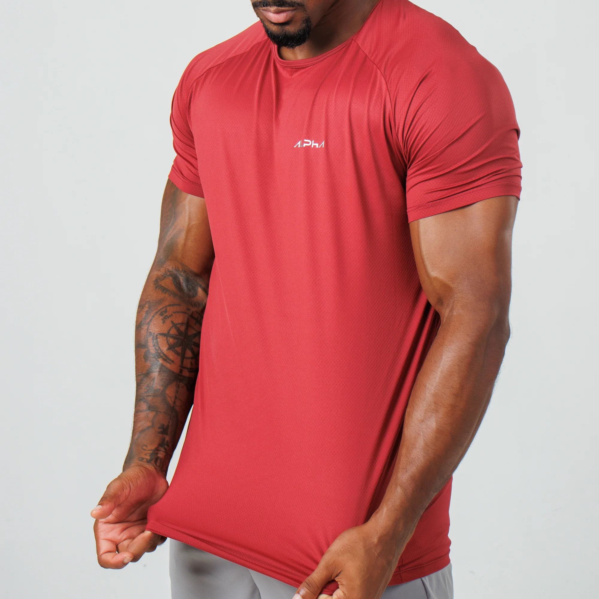 Camiseta Poliamida Thermo Fluid Vermelho Biking - Image 10