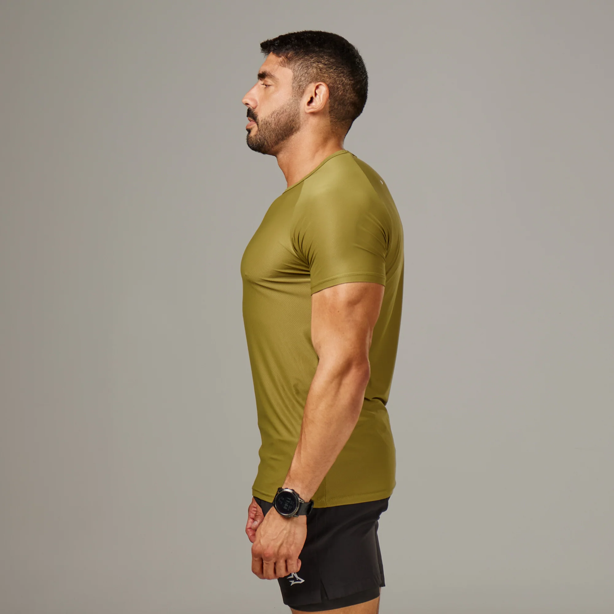 Camiseta Poliamida Thermo Lupus Verde Pinho - Image 3