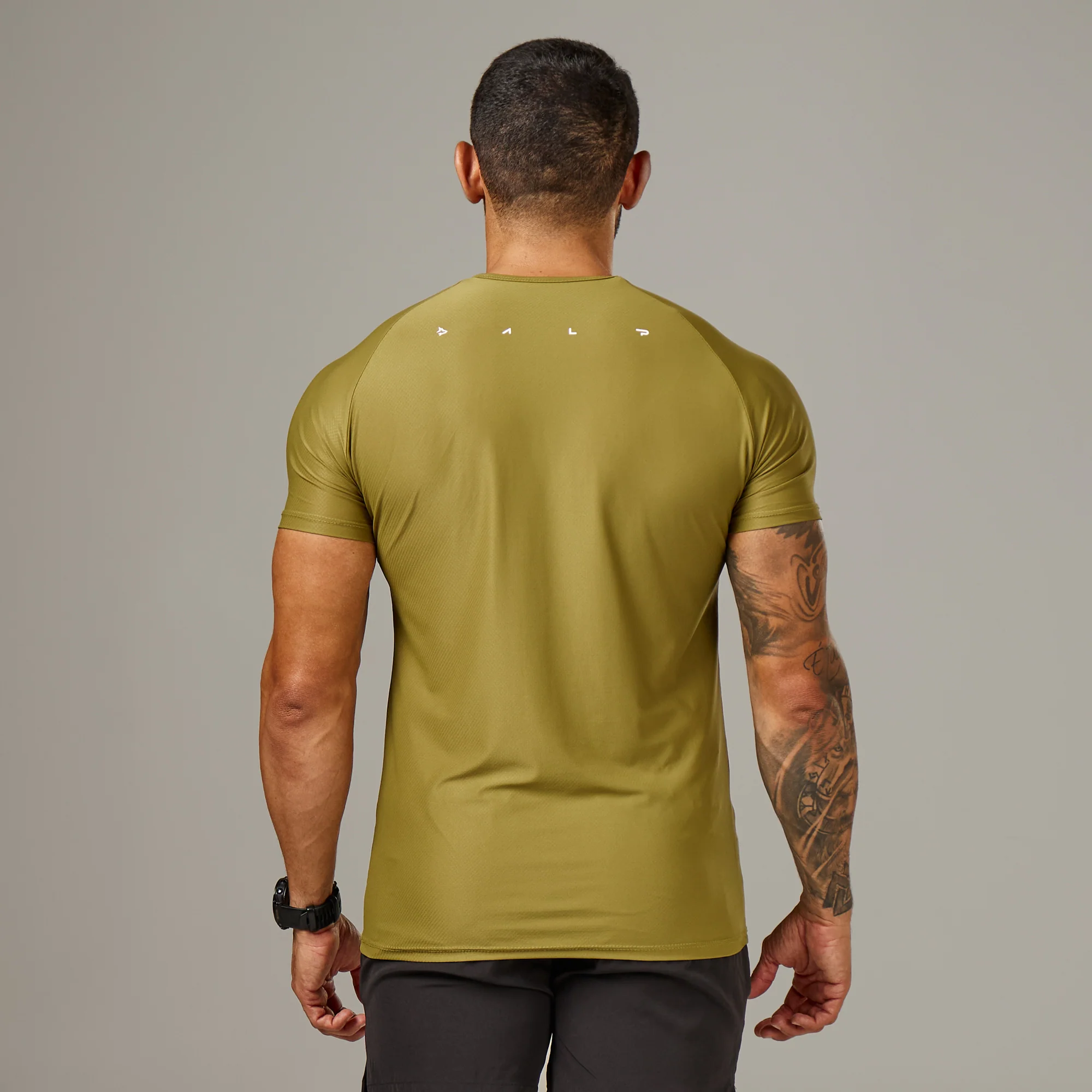 Camiseta Poliamida Thermo Lupus Verde Pinho - Image 5
