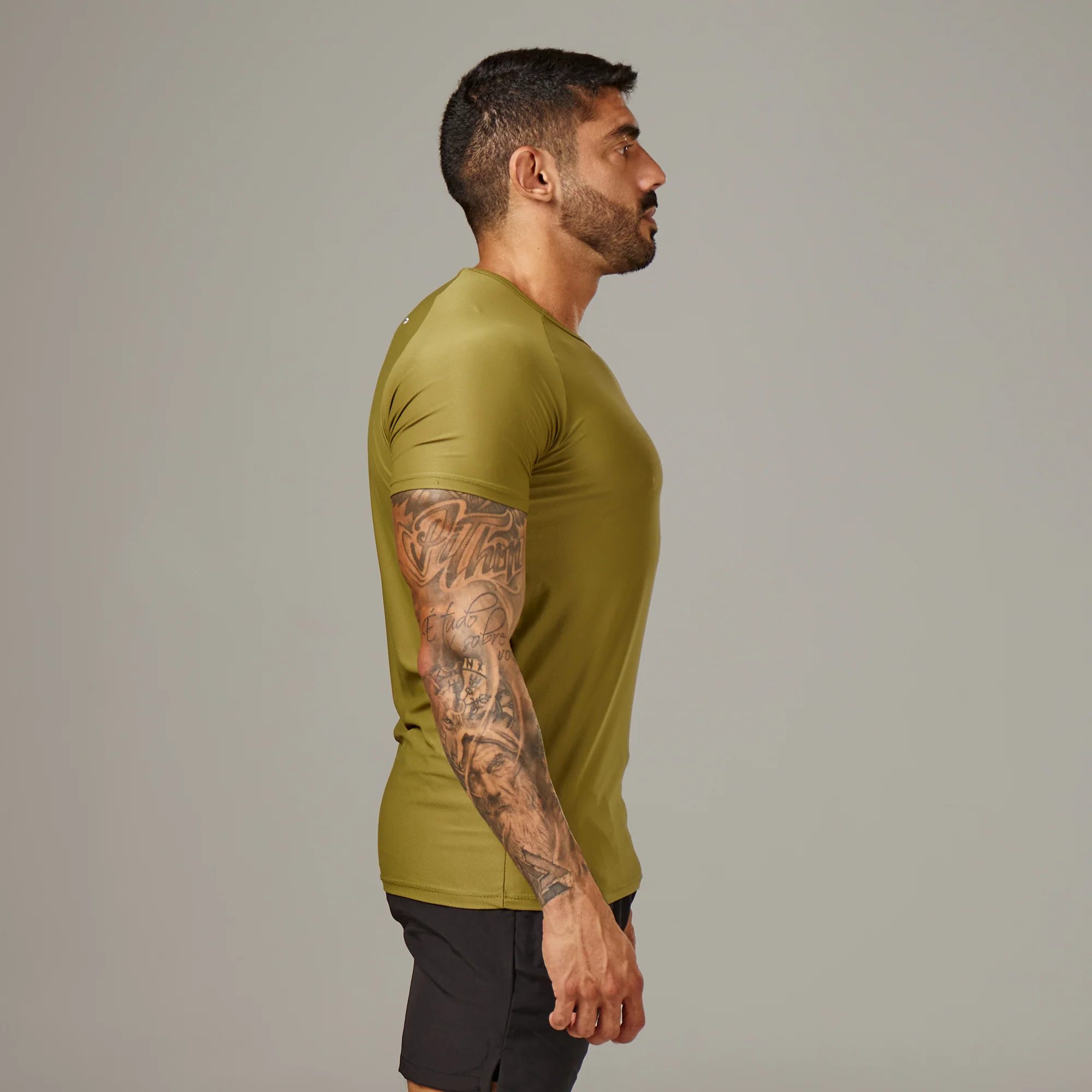 Camiseta Poliamida Thermo Lupus Verde Pinho - Image 8