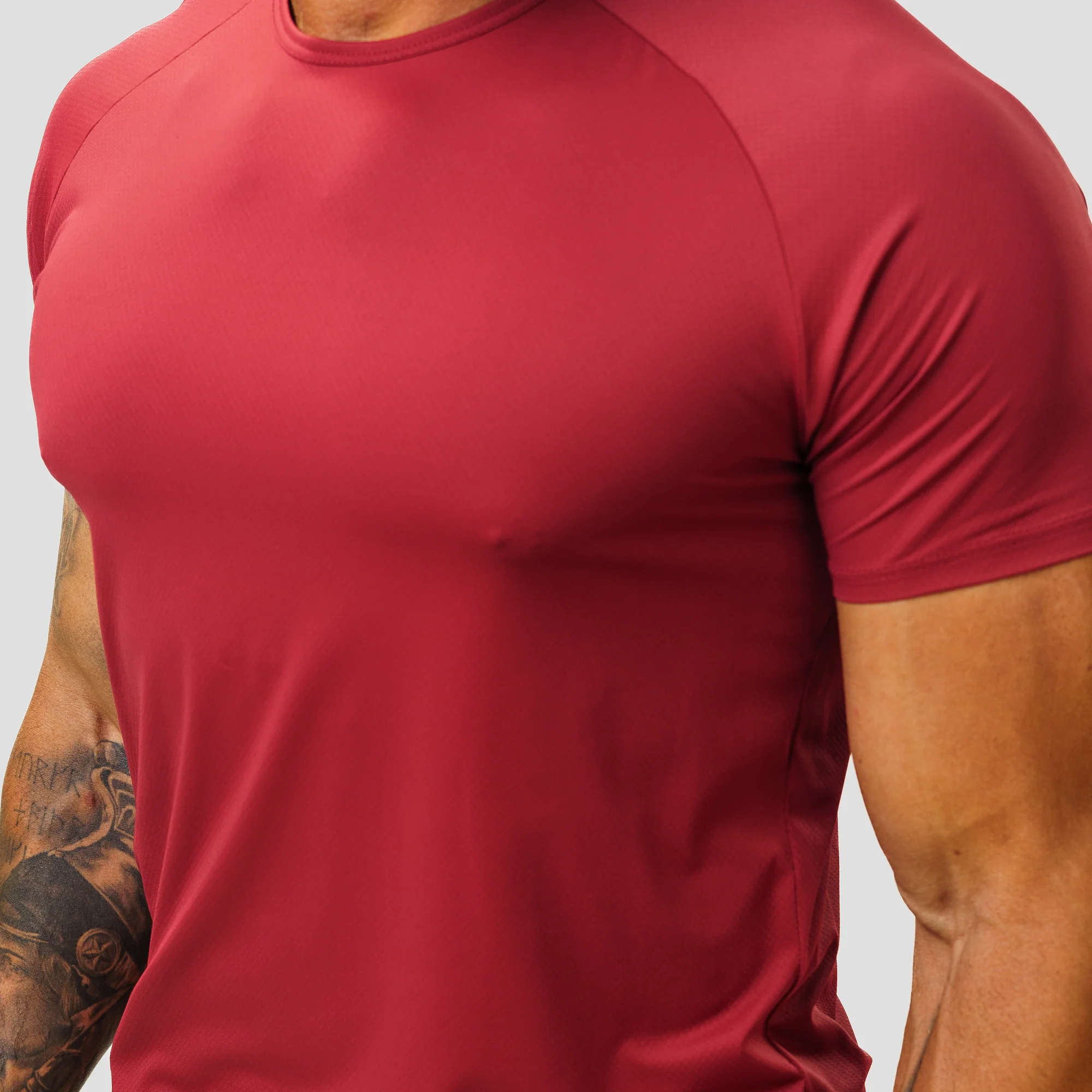 Camiseta Poliamida Thermo Lupus Vermelho Acerola - Image 8