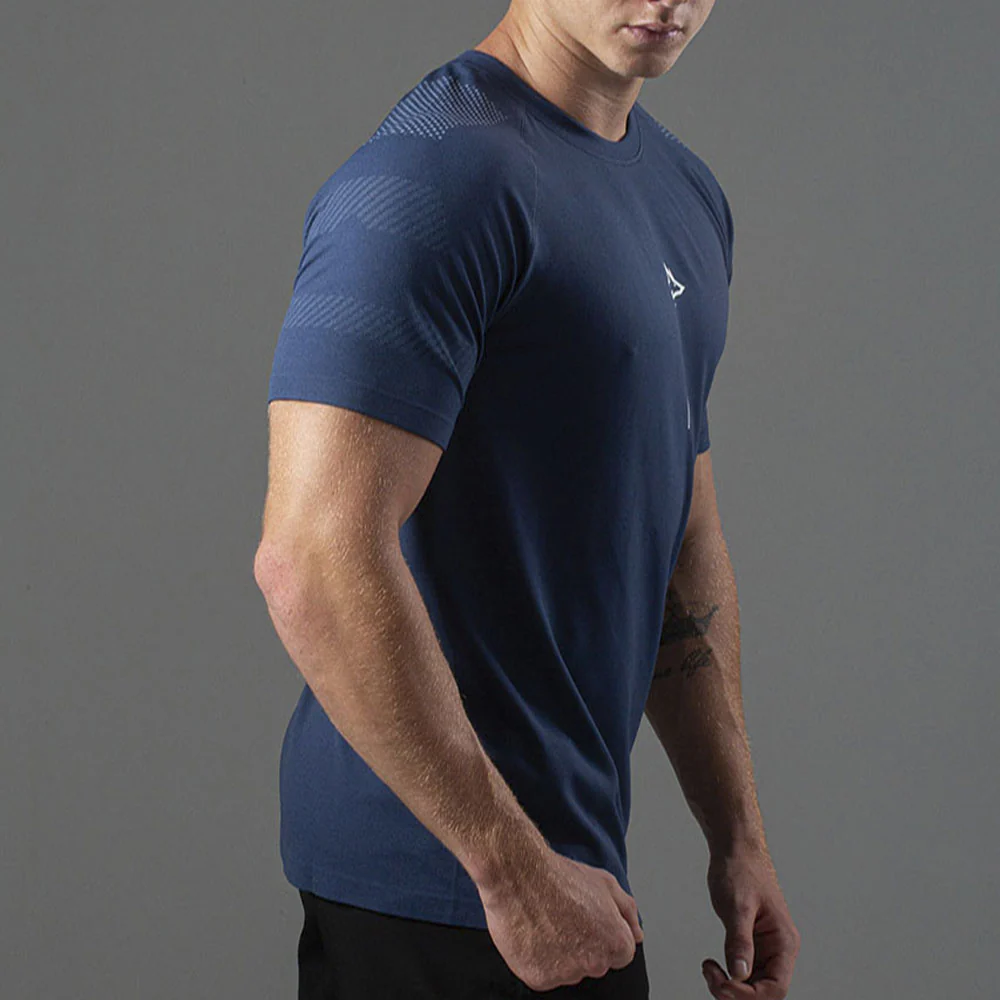 Camiseta Apex Dry Line Lupus Marinho - Sem Costura - Image 10