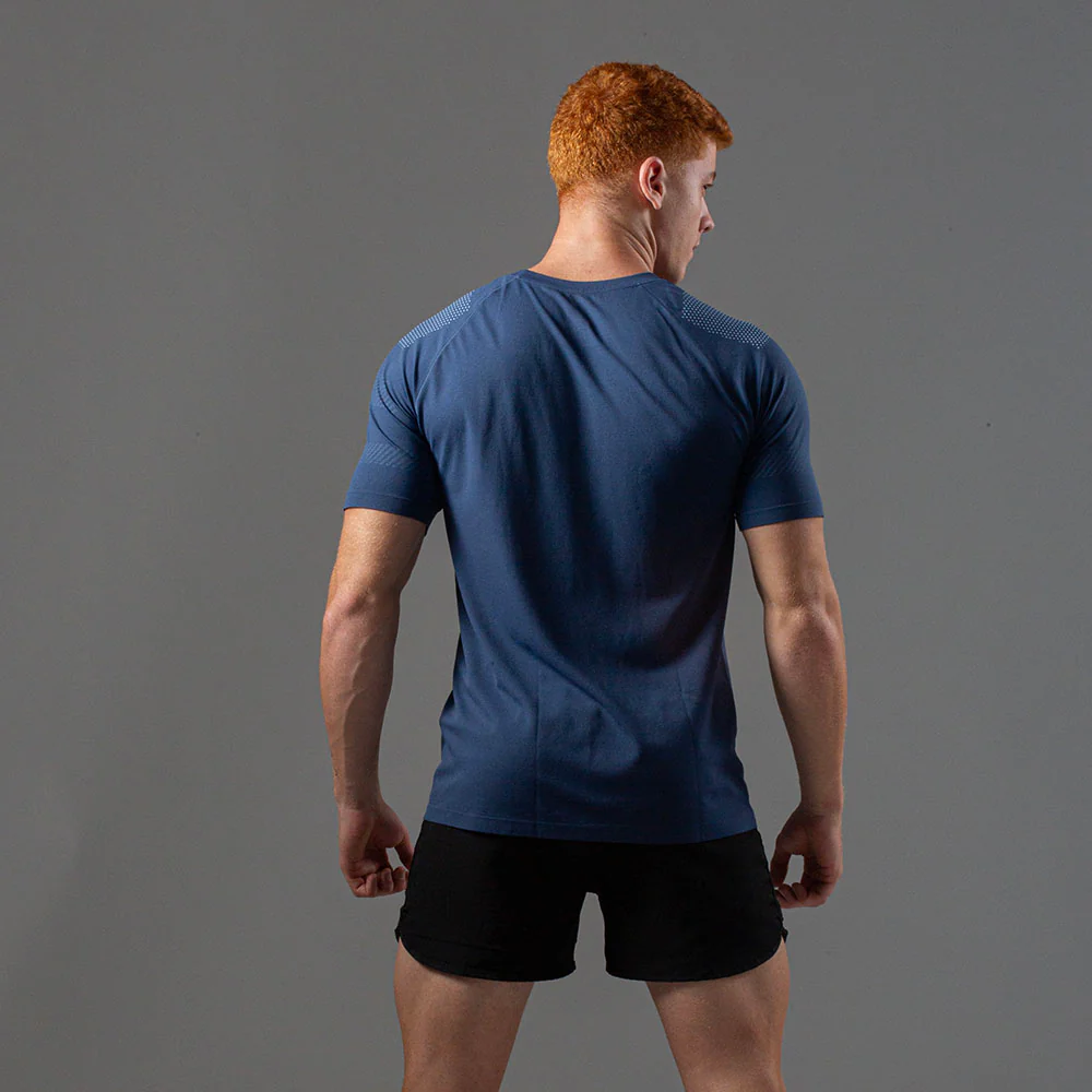 Camiseta Apex Dry Line Lupus Marinho - Sem Costura - Image 6