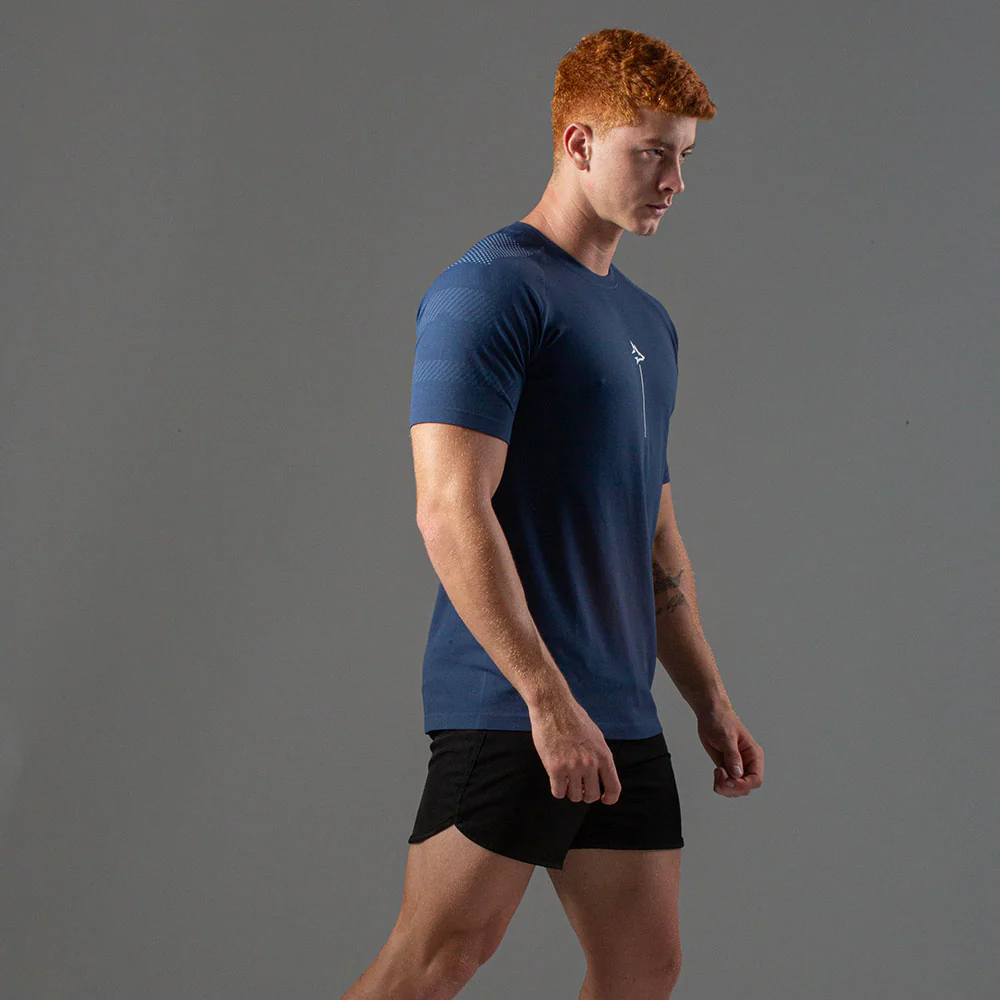 Camiseta Apex Dry Line Lupus Marinho - Sem Costura - Image 7