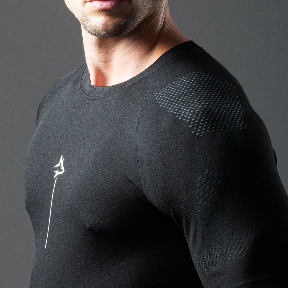 Camiseta Apex Dry Line Lupus Preto - Sem Costura - Image 2