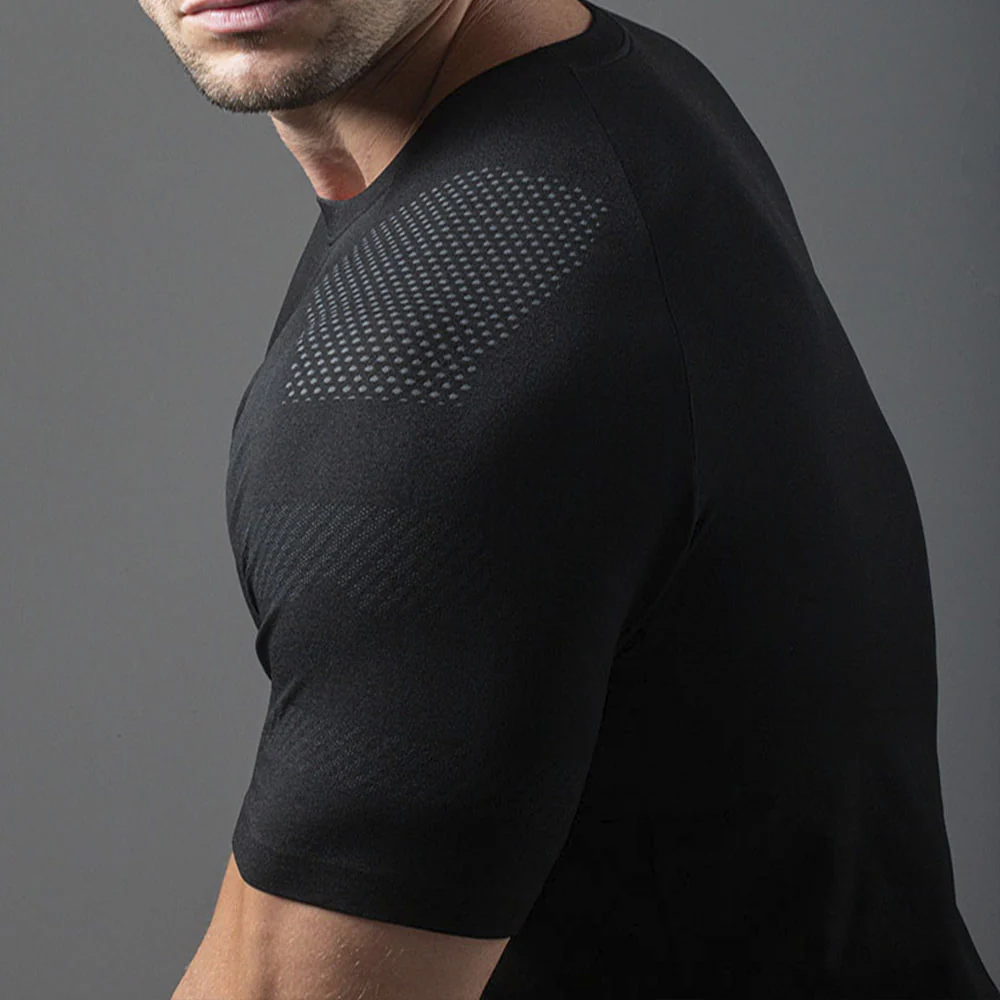 Camiseta Apex Dry Line Lupus Preto - Sem Costura - Image 4