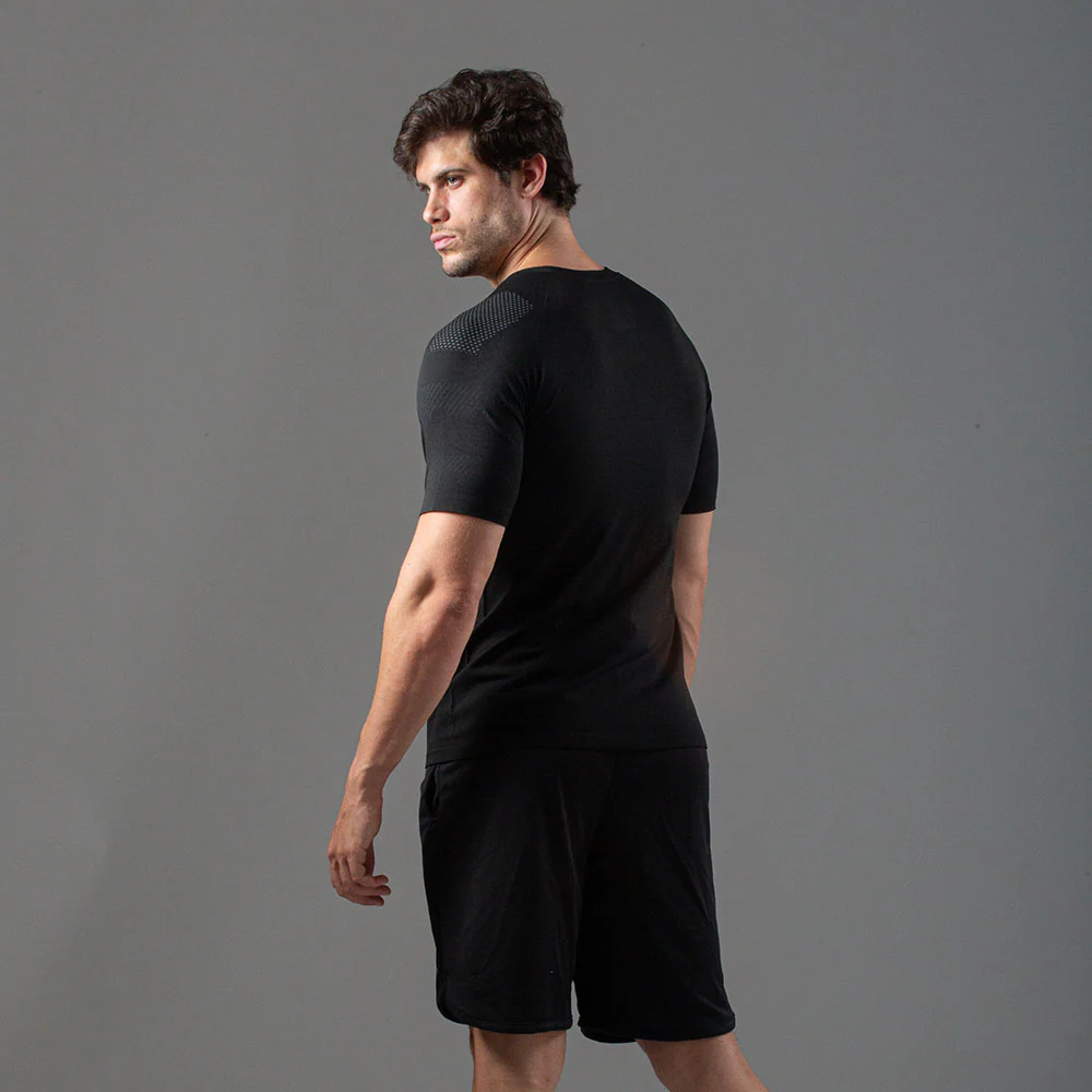 Camiseta Apex Dry Line Lupus Preto - Sem Costura - Image 5