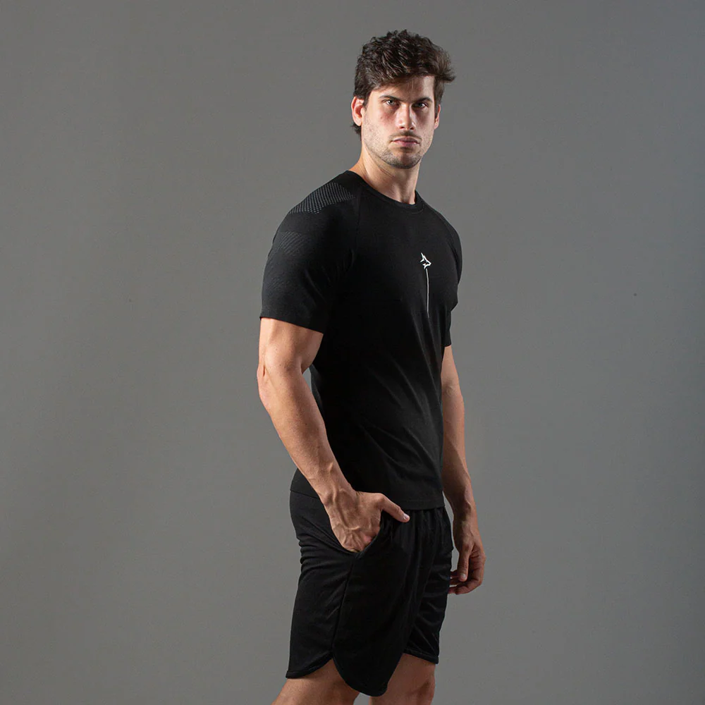 Camiseta Apex Dry Line Lupus Preto - Sem Costura - Image 8