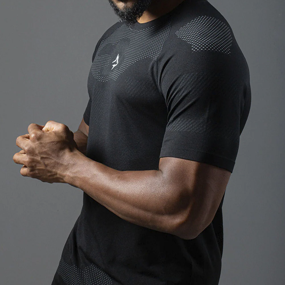 Camiseta Apex Dry Middle Lupus Preto - Sem Costura - Image 10
