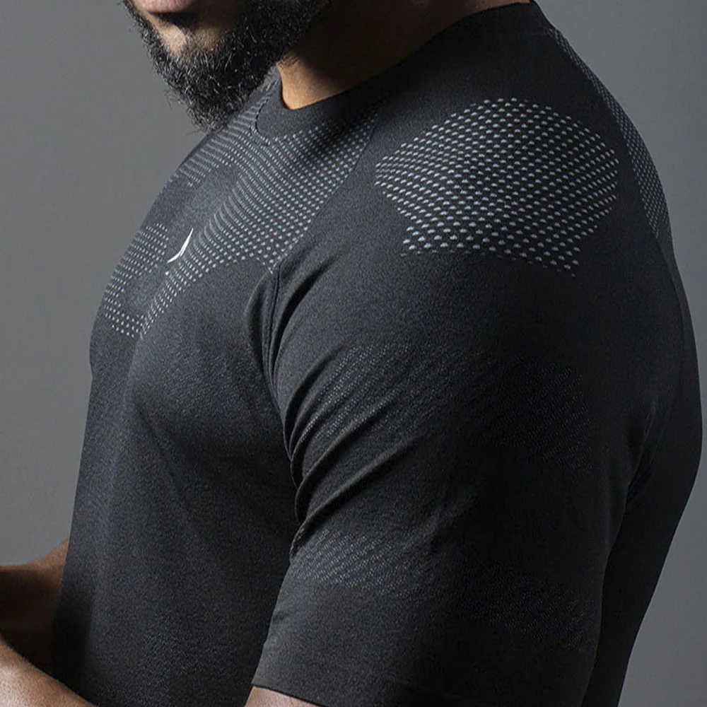 Camiseta Apex Dry Middle Lupus Preto - Sem Costura - Image 2